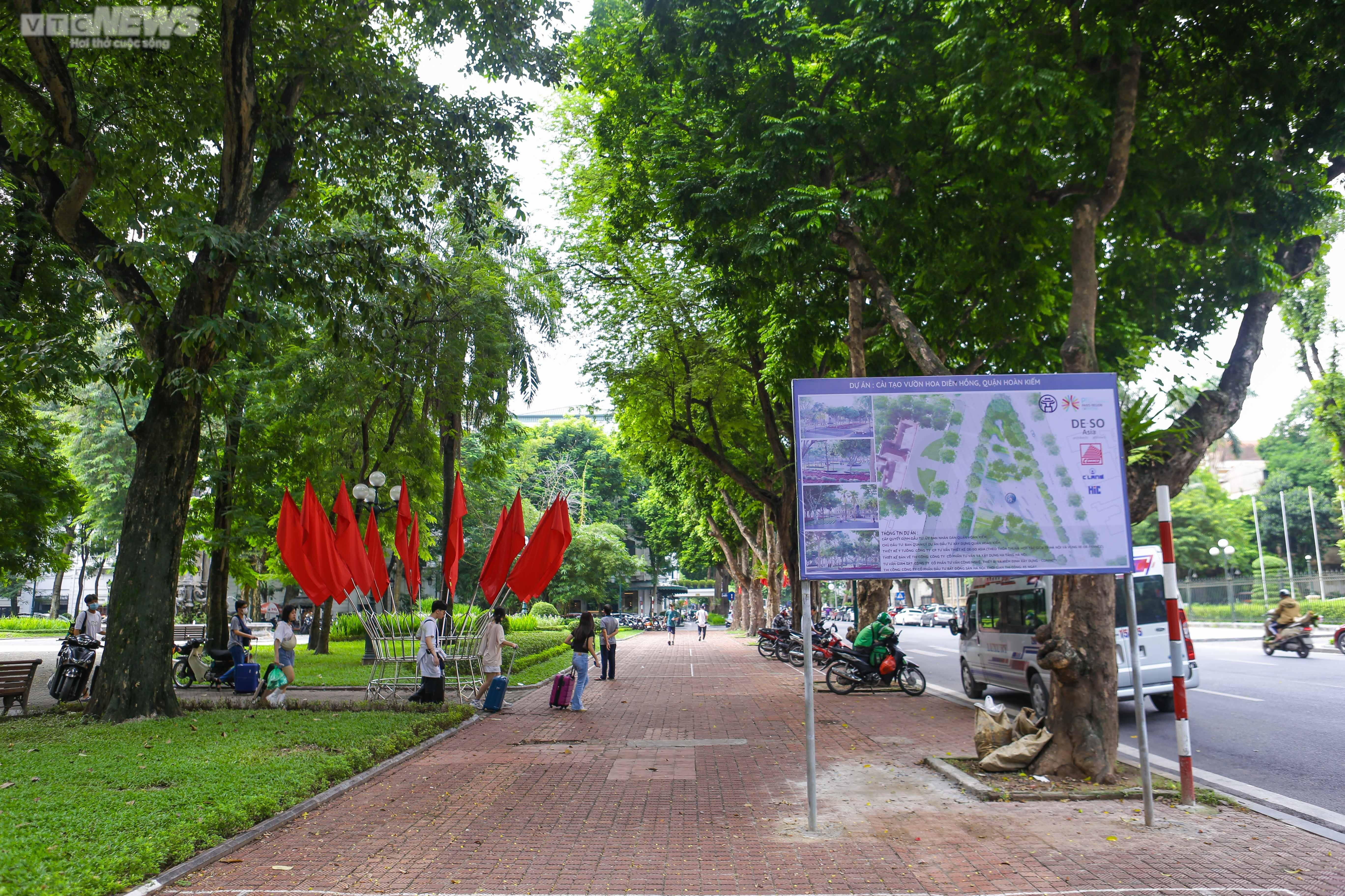 Ảnh: Hiện trạng vườn hoa Con Cóc 120 tuổi trước ngày 'thay áo mới' - 9