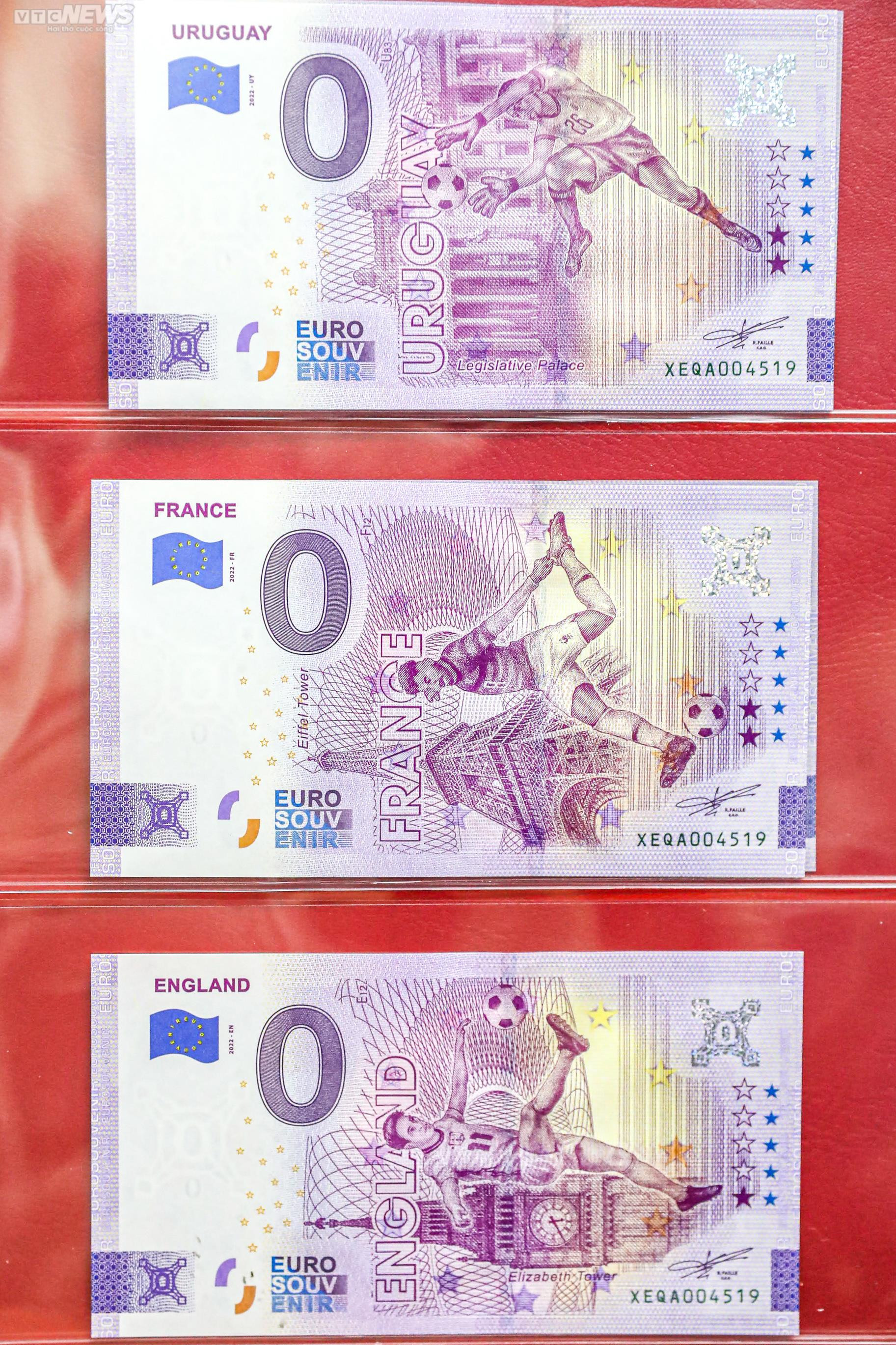 Độc đáo bộ sưu tập tiền lưu niệm 0 Euro cho vòng chung kết World Cup 2022 - 4