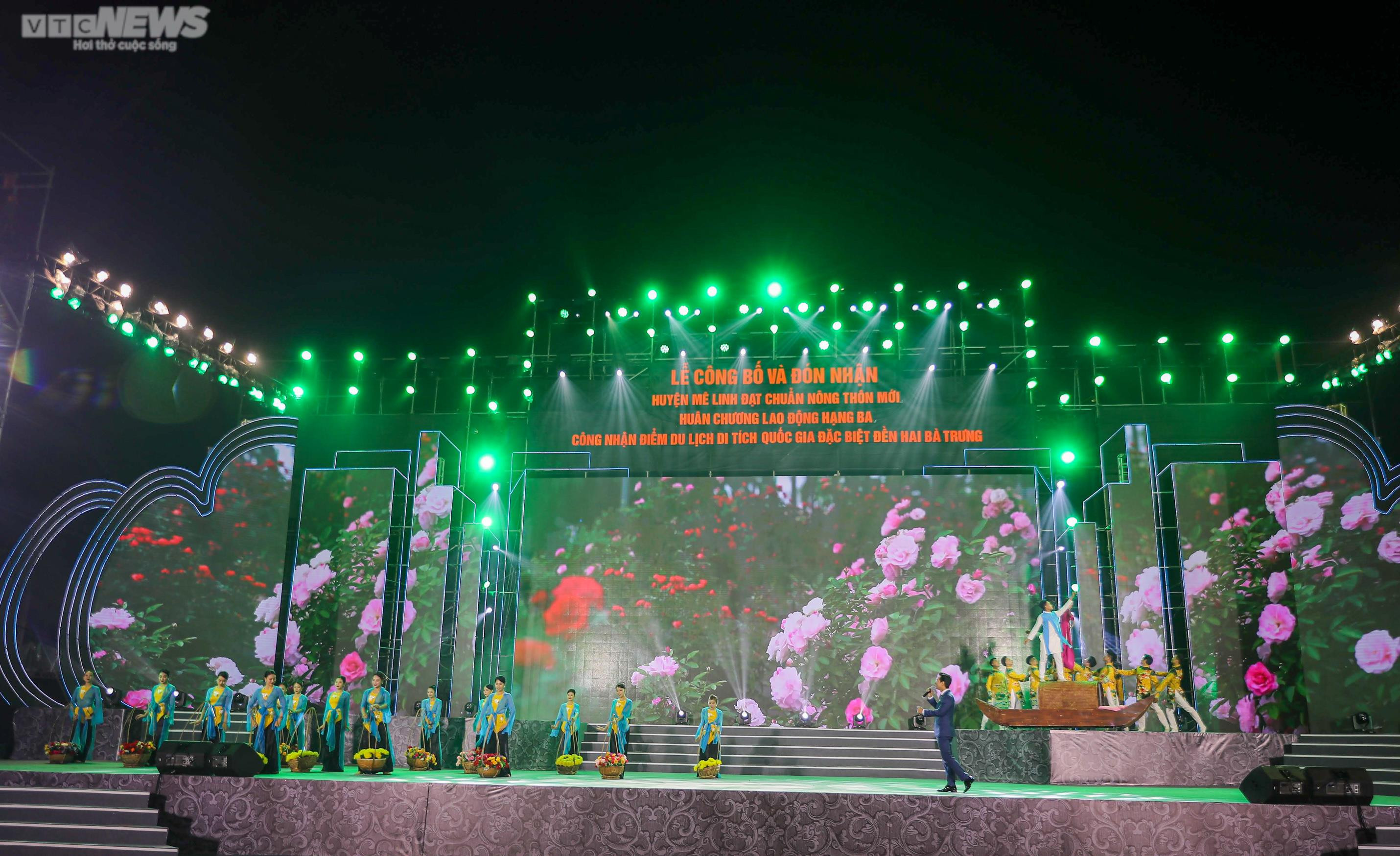 Huyện Mê Linh đón nhận danh hiệu đạt chuẩn nông thôn mới - 17