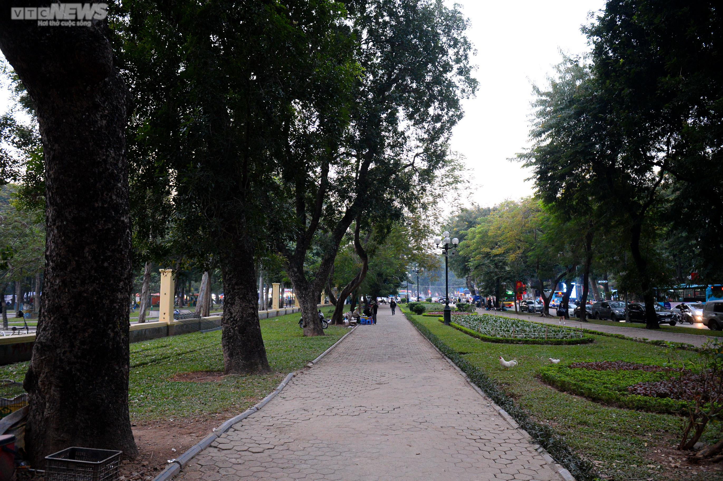 Hàng rào Công viên Thống Nhất được dỡ bỏ, người dân Thủ đô vui mừng - 13