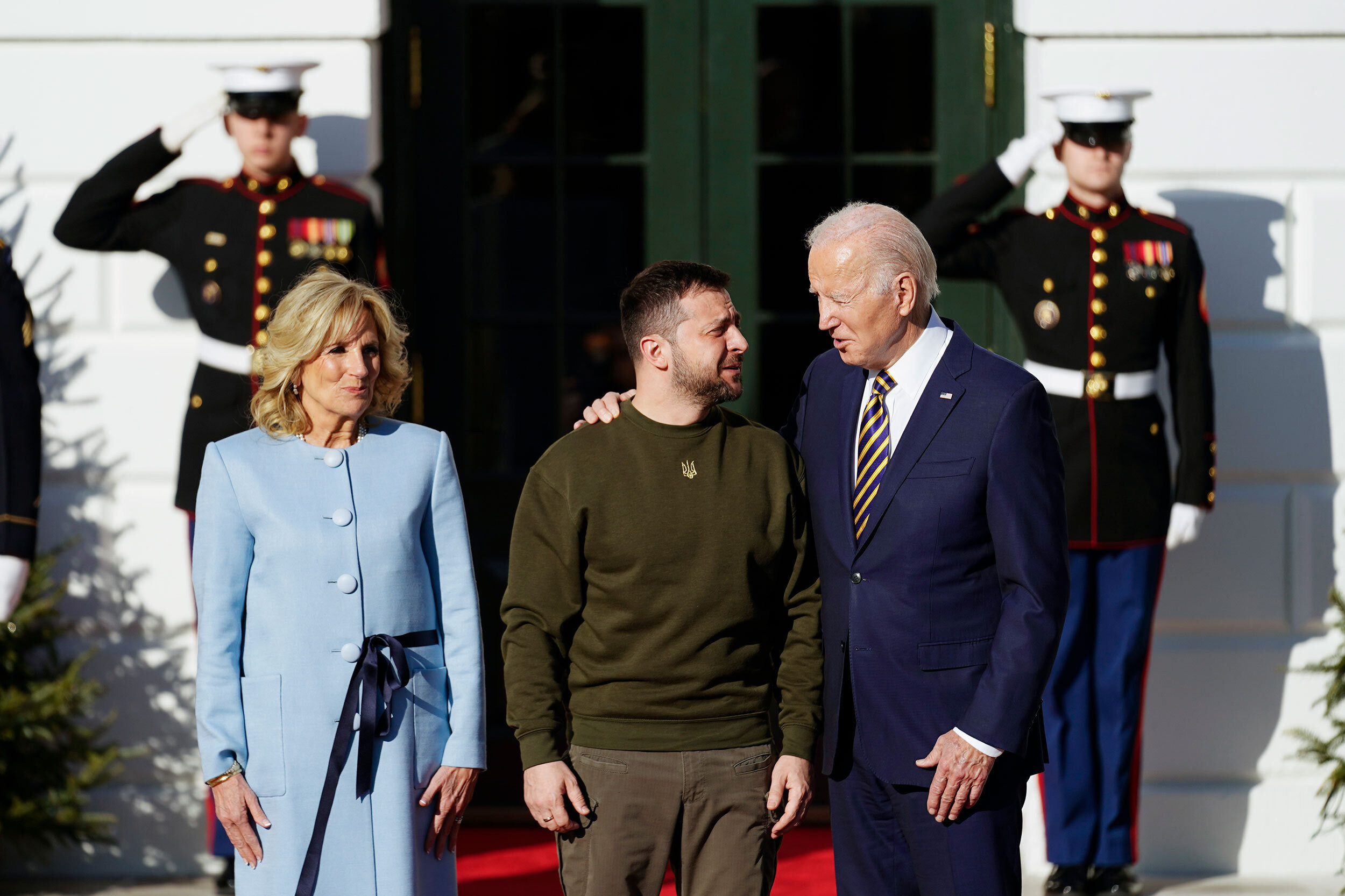 Cuộc gặp giữa ông Biden và ông Zelensky ở Nhà Trắng - 3