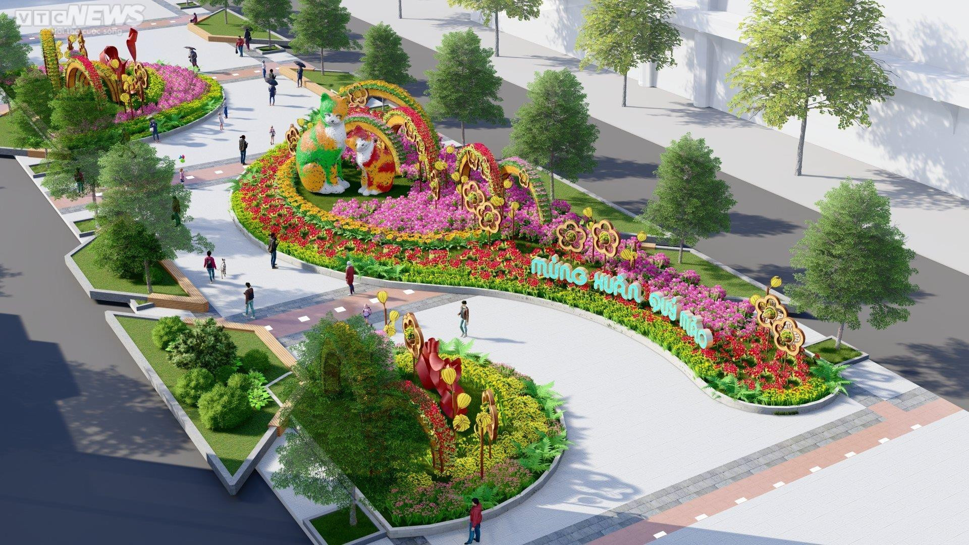 Bên trong xưởng tạo hình linh vật cho đường hoa Nguyễn Huệ ở TP.HCM - 11