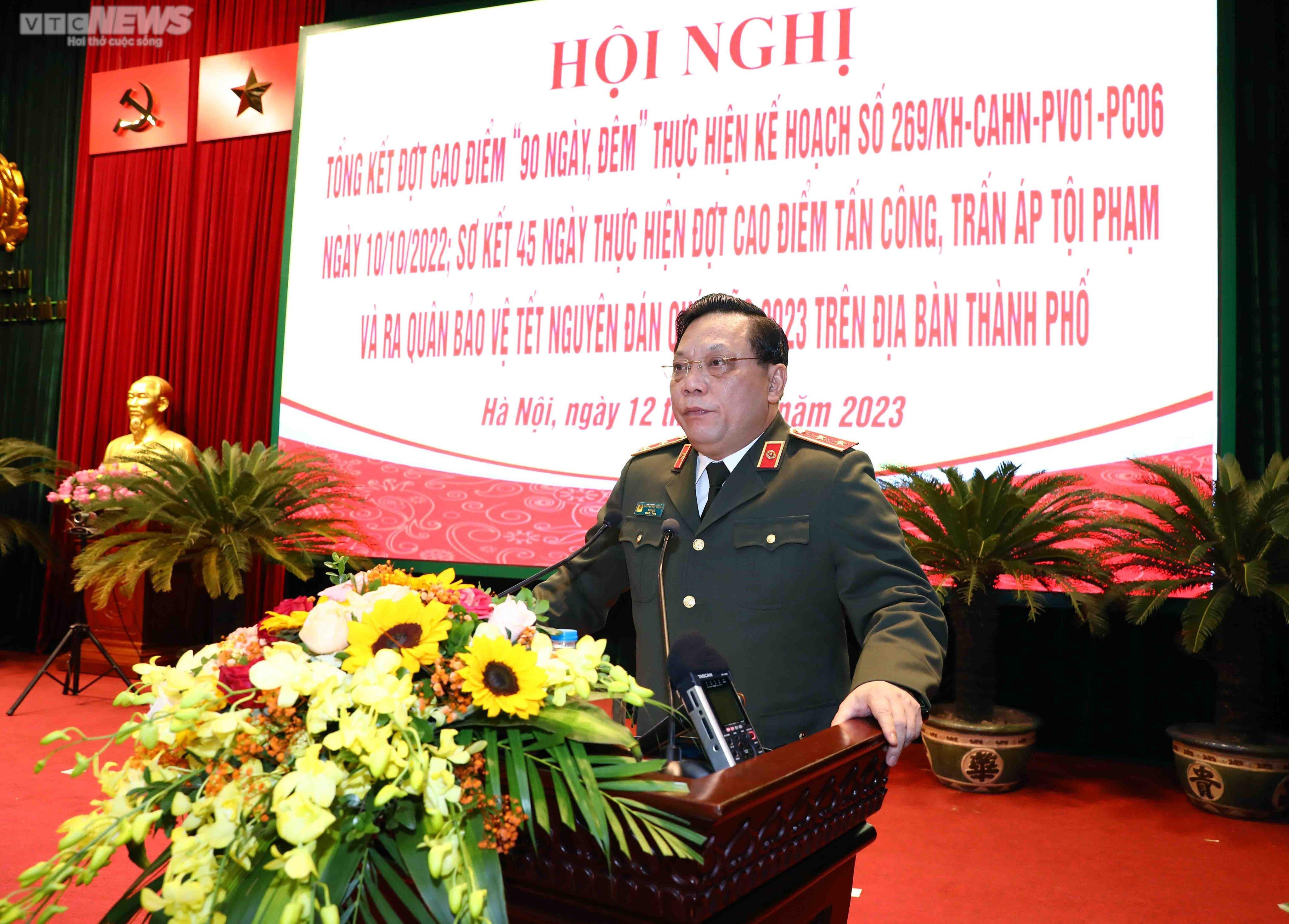 Công an Hà Nội xuất quân trấn áp tội phạm dịp Tết Nguyên đán - 1