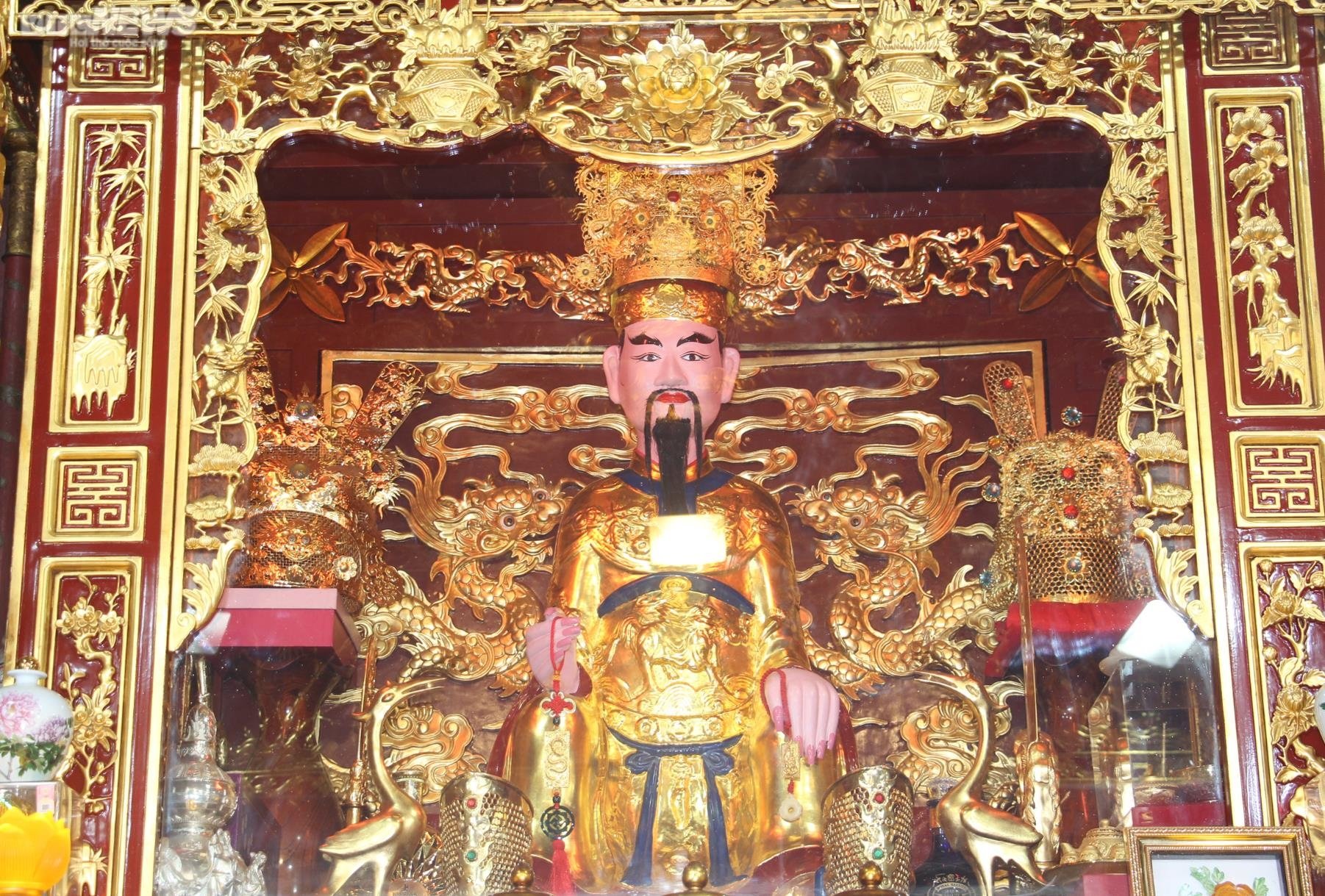 Chiêm ngưỡng ngôi đền tráng lệ thờ Quan lớn Tuần Tranh ở Hải Dương - 5