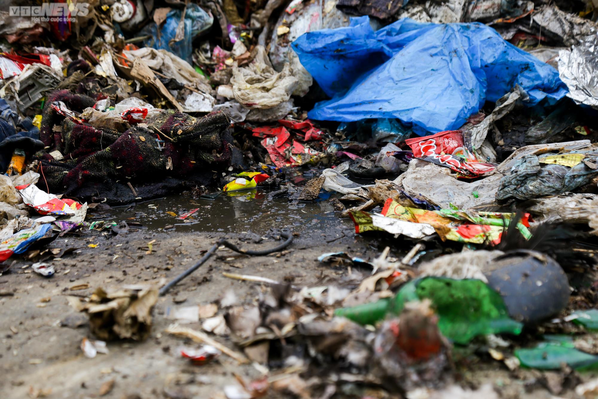 Hà Nội: Người dân dựng lều ngăn xe chở rác vào bãi Xuân Sơn - 12