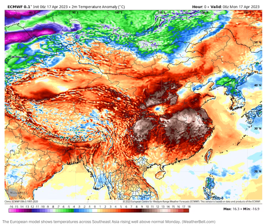 1/3 dân số thế giới bị ảnh hưởng bởi 'sóng nhiệt quái vật châu Á' - 10