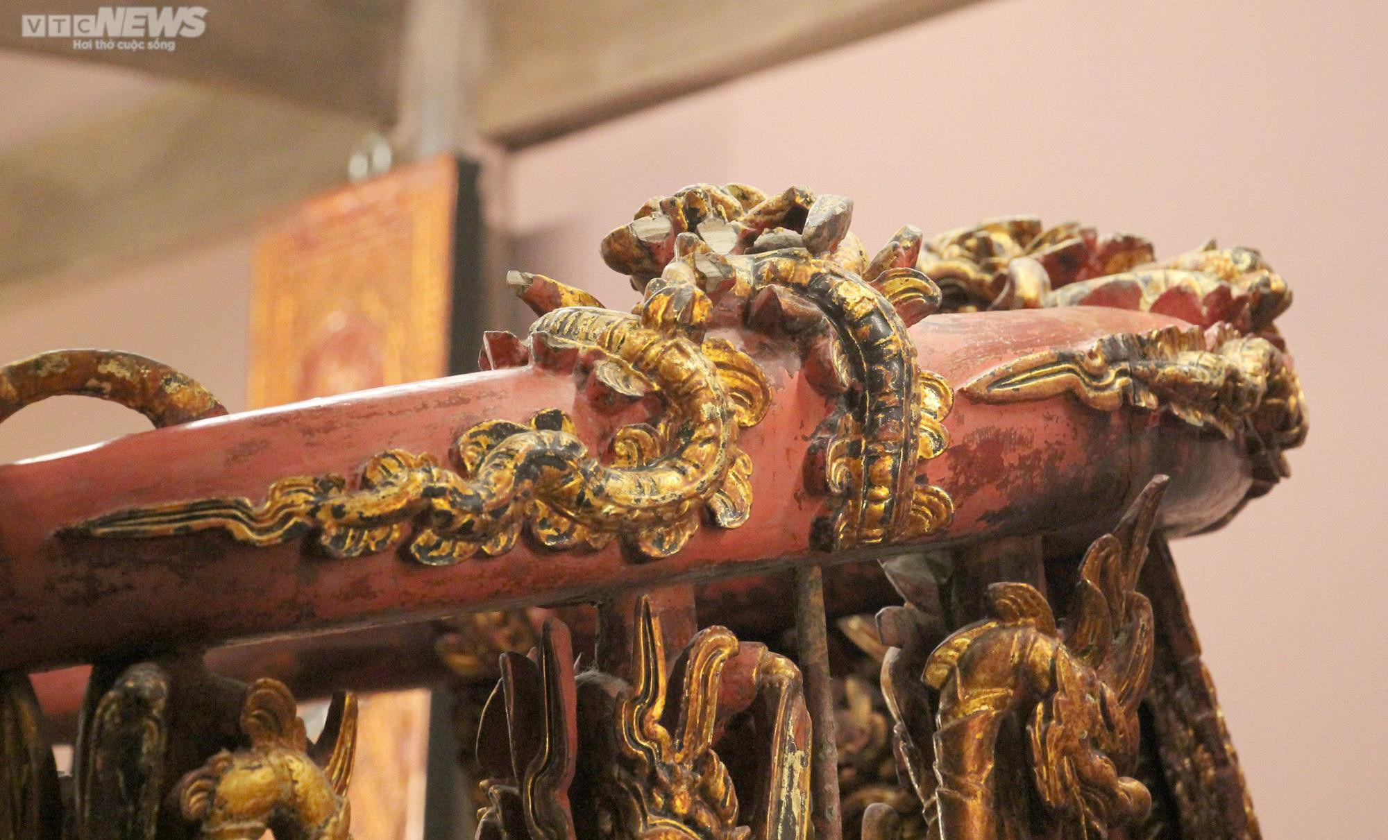 Chiêm ngưỡng ngai thờ độc nhất vô nhị hơn 300 năm tuổi ở Thái Bình - 16