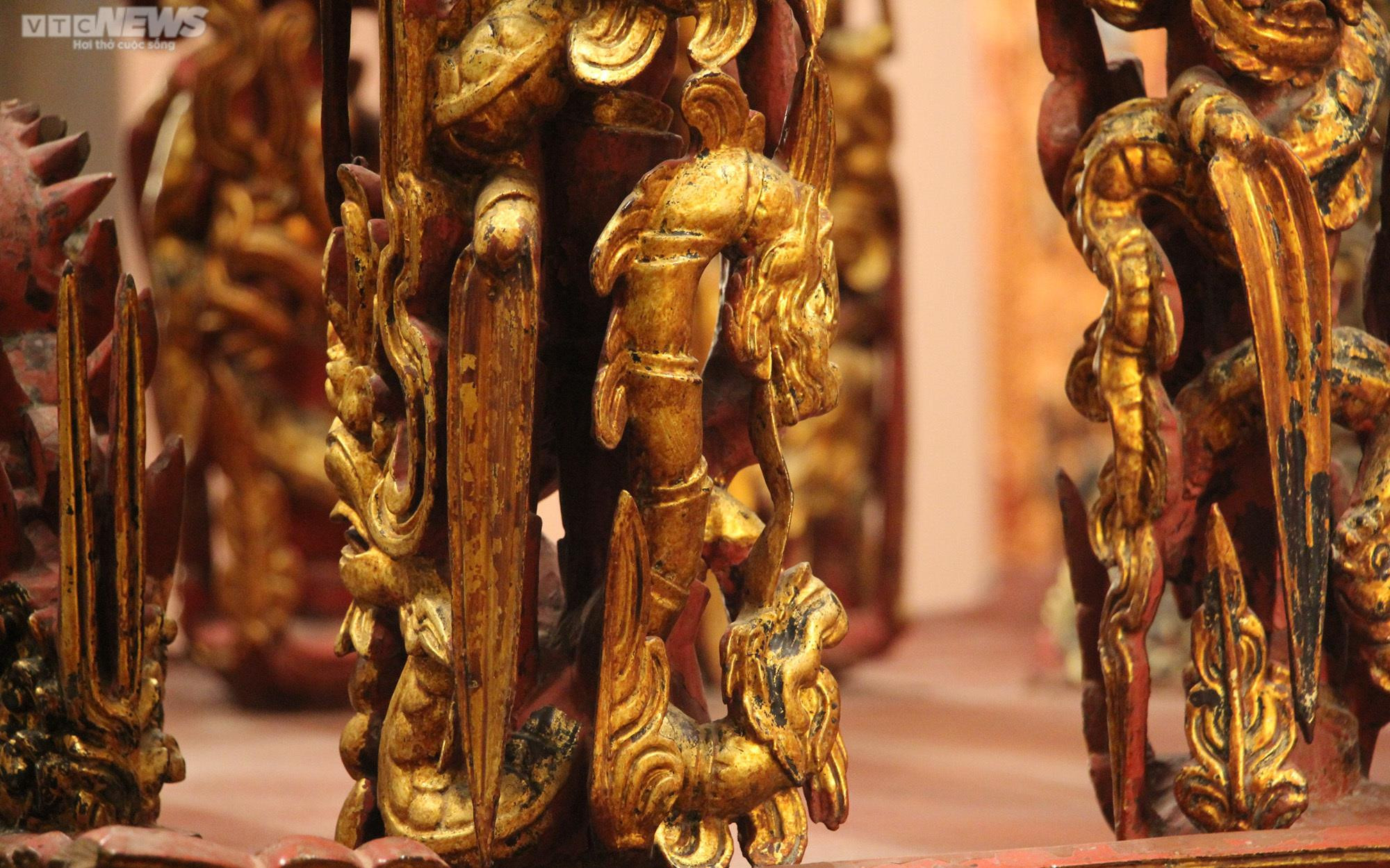 Chiêm ngưỡng ngai thờ độc nhất vô nhị hơn 300 năm tuổi ở Thái Bình - 18