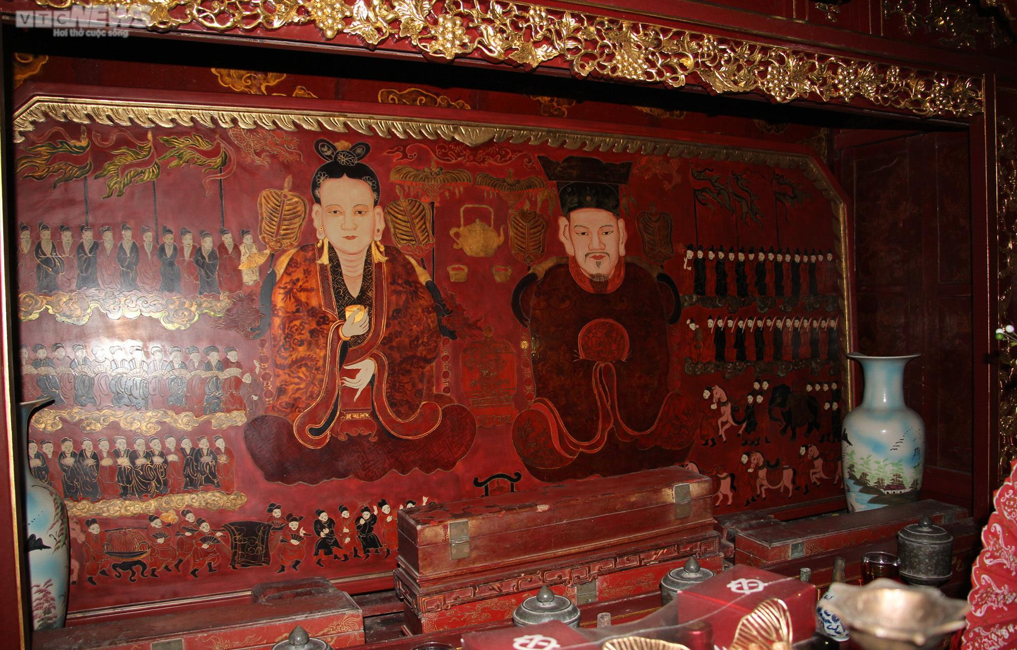 Chiêm ngưỡng ngai thờ độc nhất vô nhị hơn 300 năm tuổi ở Thái Bình - 25