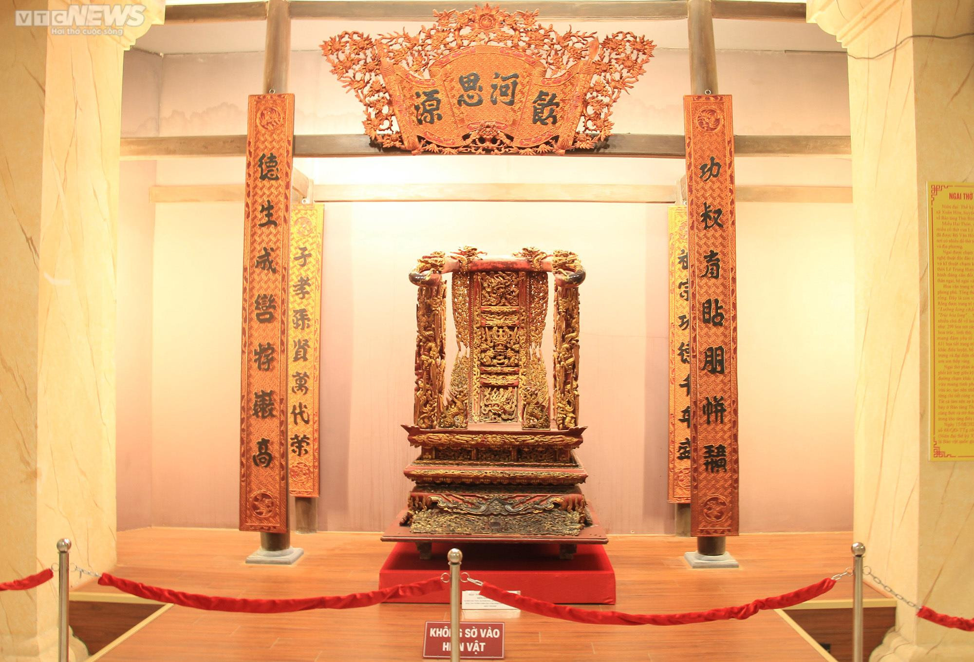 Chiêm ngưỡng ngai thờ độc nhất vô nhị hơn 300 năm tuổi ở Thái Bình - 3
