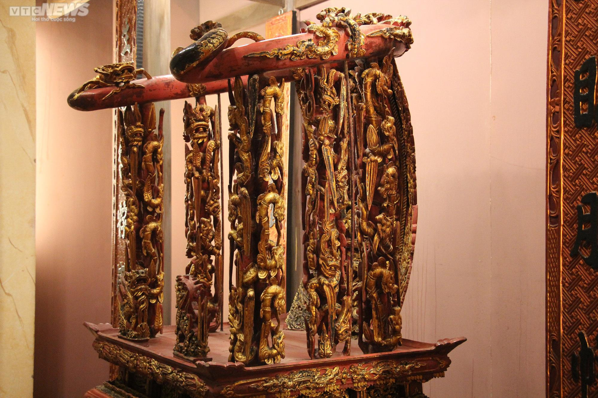 Chiêm ngưỡng ngai thờ độc nhất vô nhị hơn 300 năm tuổi ở Thái Bình - 6