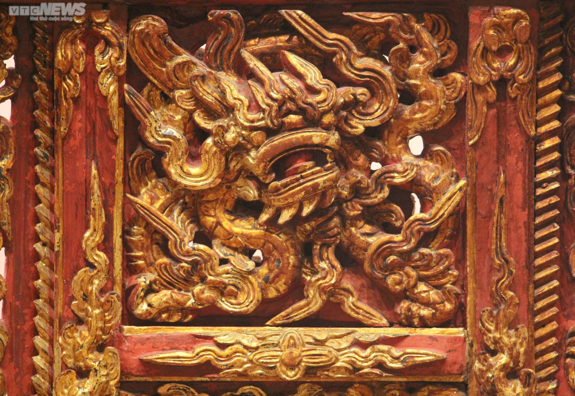 Chiêm ngưỡng ngai thờ độc nhất vô nhị hơn 300 năm tuổi ở Thái Bình - 10