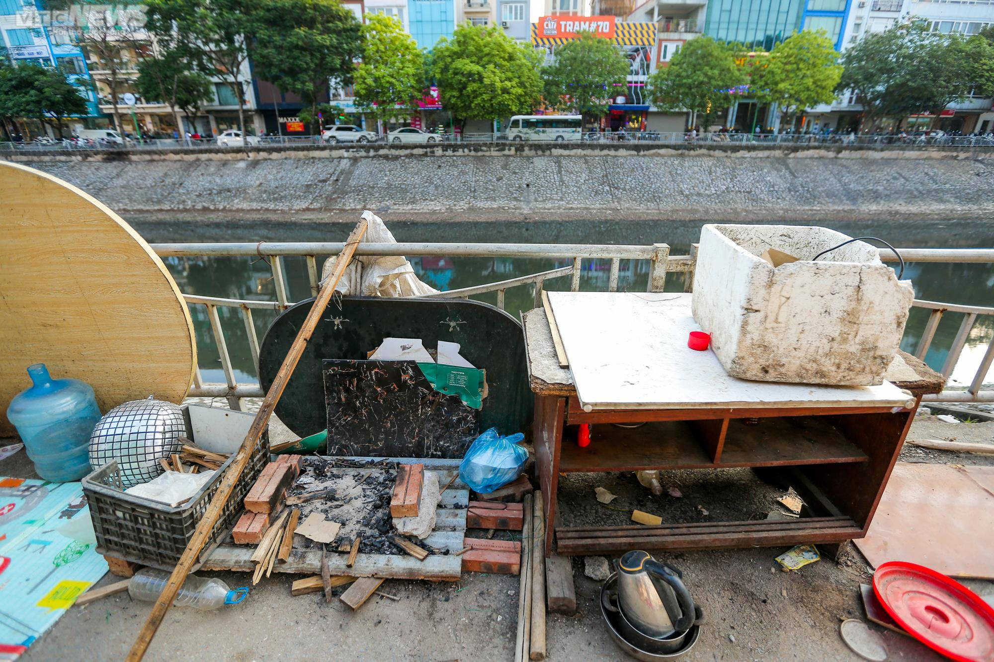 Tuyến đường đi bộ ven sông Tô Lịch ra sao sau gần 1 năm dừng hoạt động? - 8