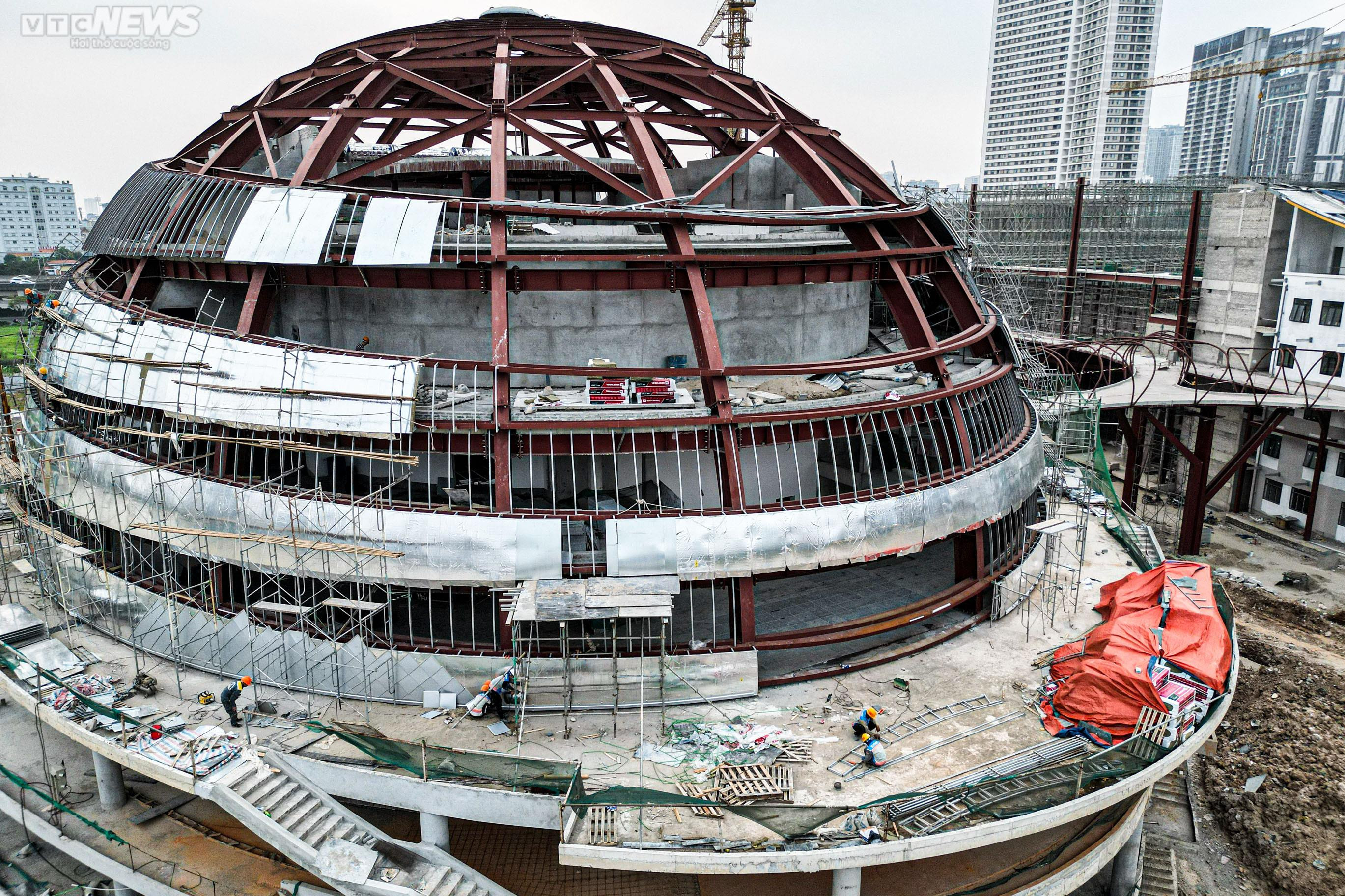 Sau 2 năm thi công, dự án Cung Thiếu nhi nghìn tỷ ở Hà Nội giờ ra sao? - 9