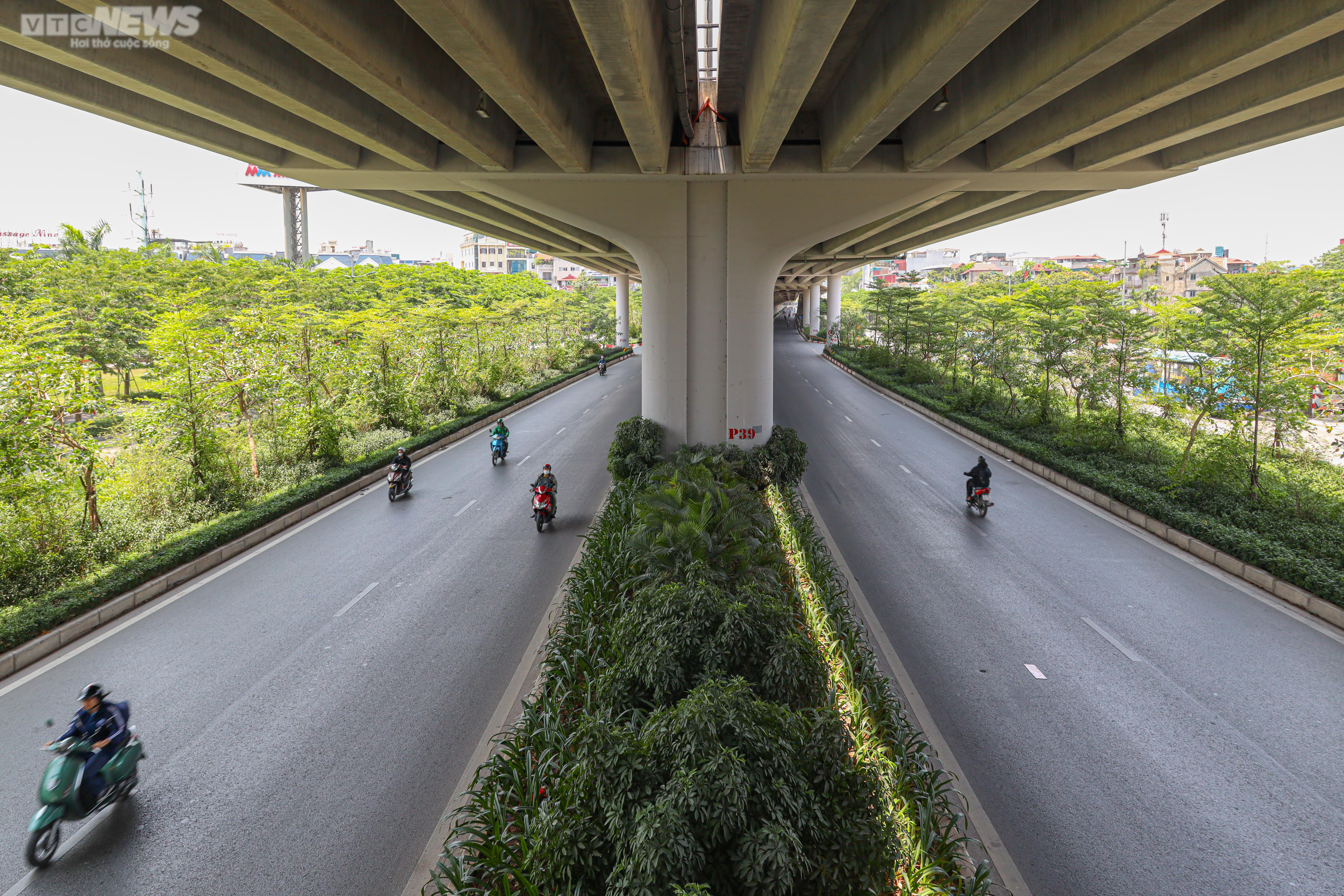 Những con đường rợp bóng mát giữa ngày Hà Nội 'đổ lửa' - 11