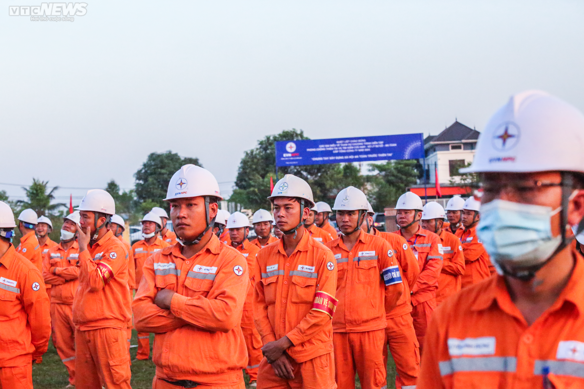 Tổng công ty Điện lực miền Bắc diễn tập phòng chống thiên tai, xử lý sự cố - 3