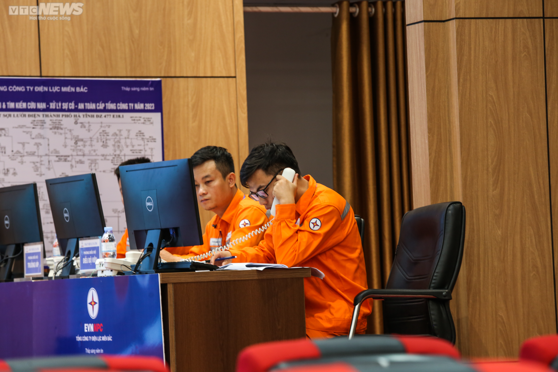 Tổng công ty Điện lực miền Bắc diễn tập phòng chống thiên tai, xử lý sự cố - 13