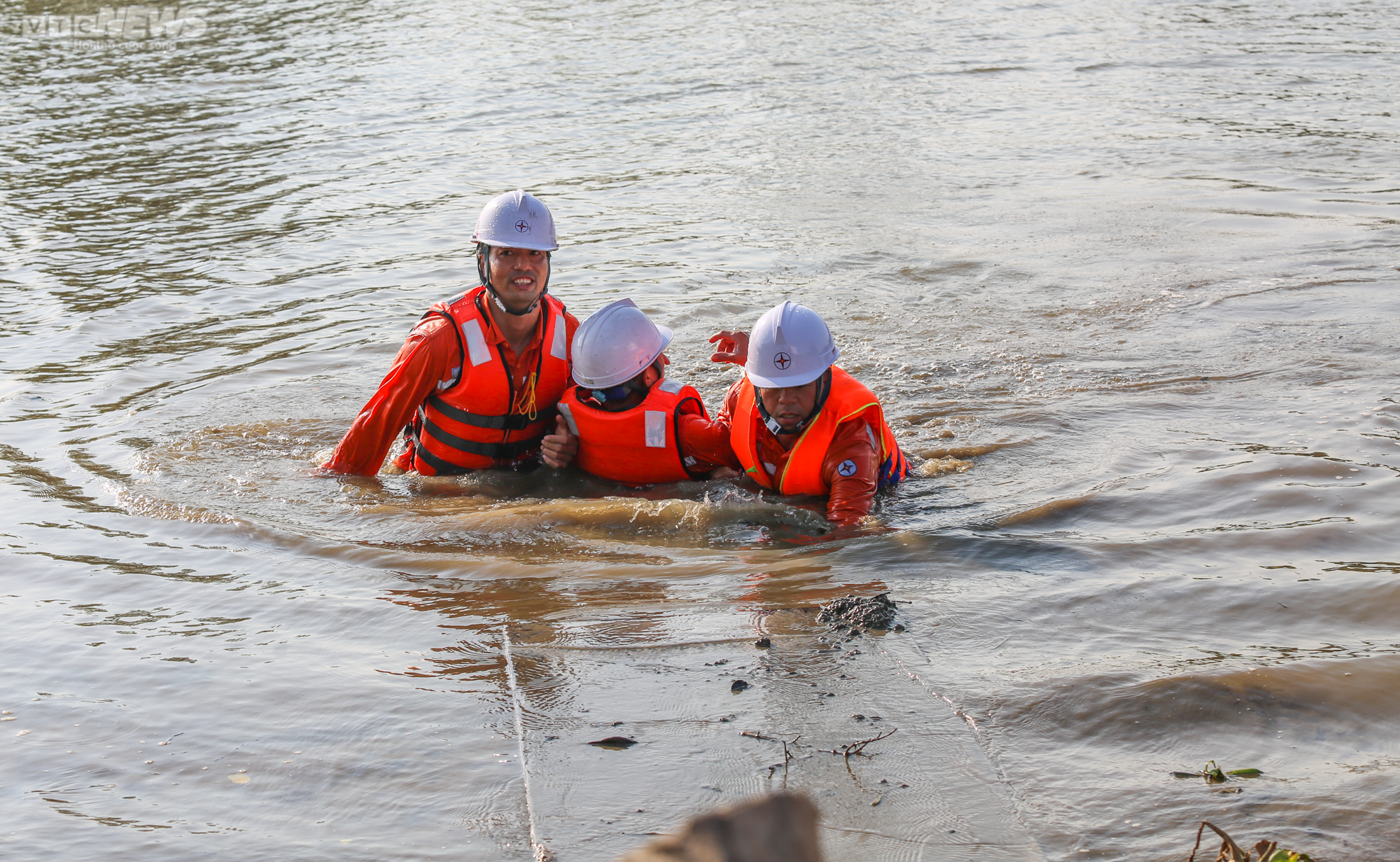 Tổng công ty Điện lực miền Bắc diễn tập phòng chống thiên tai, xử lý sự cố - 8