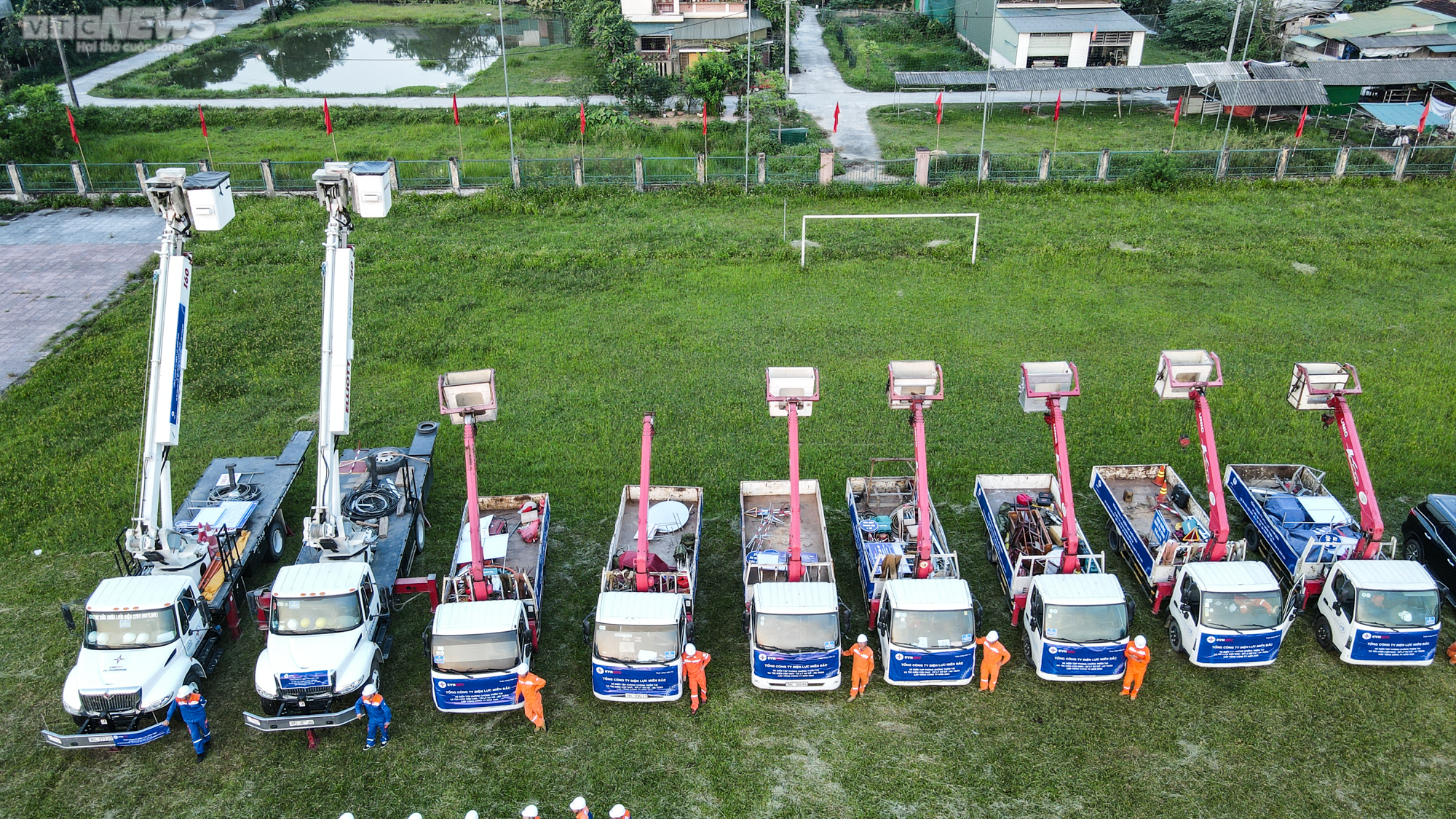 Tổng công ty Điện lực miền Bắc diễn tập phòng chống thiên tai, xử lý sự cố - 7