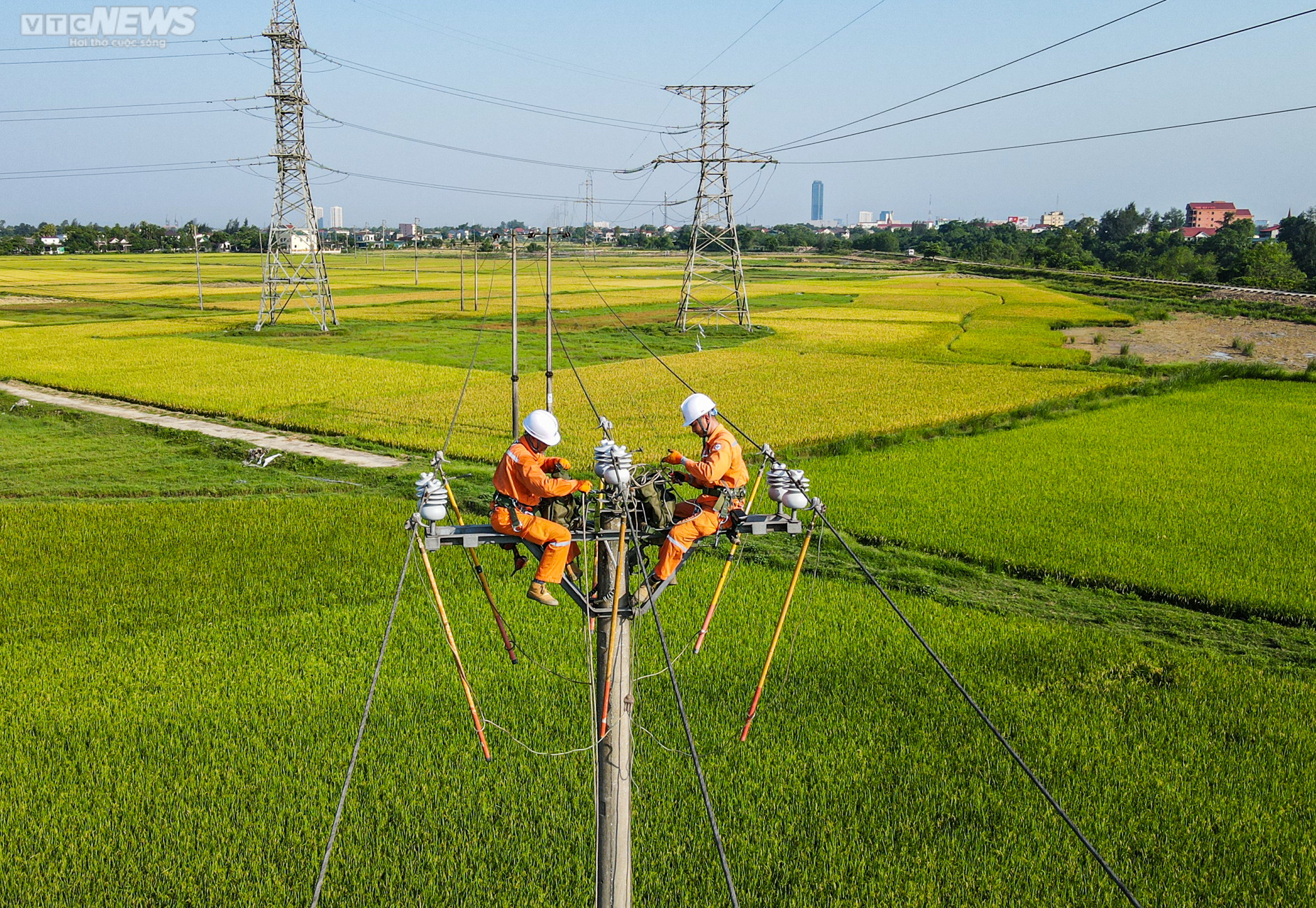 Tổng công ty Điện lực miền Bắc diễn tập phòng chống thiên tai, xử lý sự cố - 12