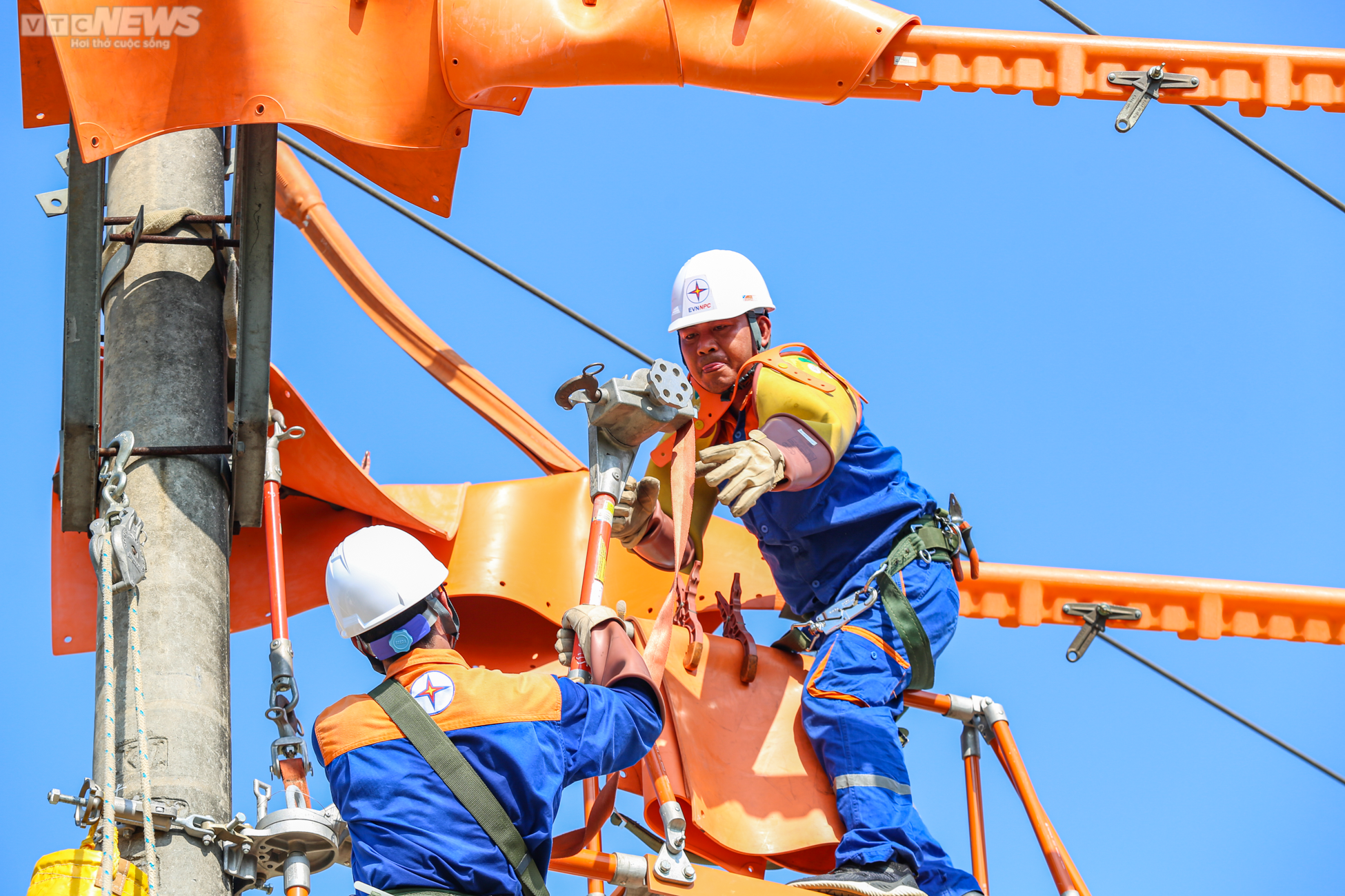 Tổng công ty Điện lực miền Bắc diễn tập phòng chống thiên tai, xử lý sự cố - 5