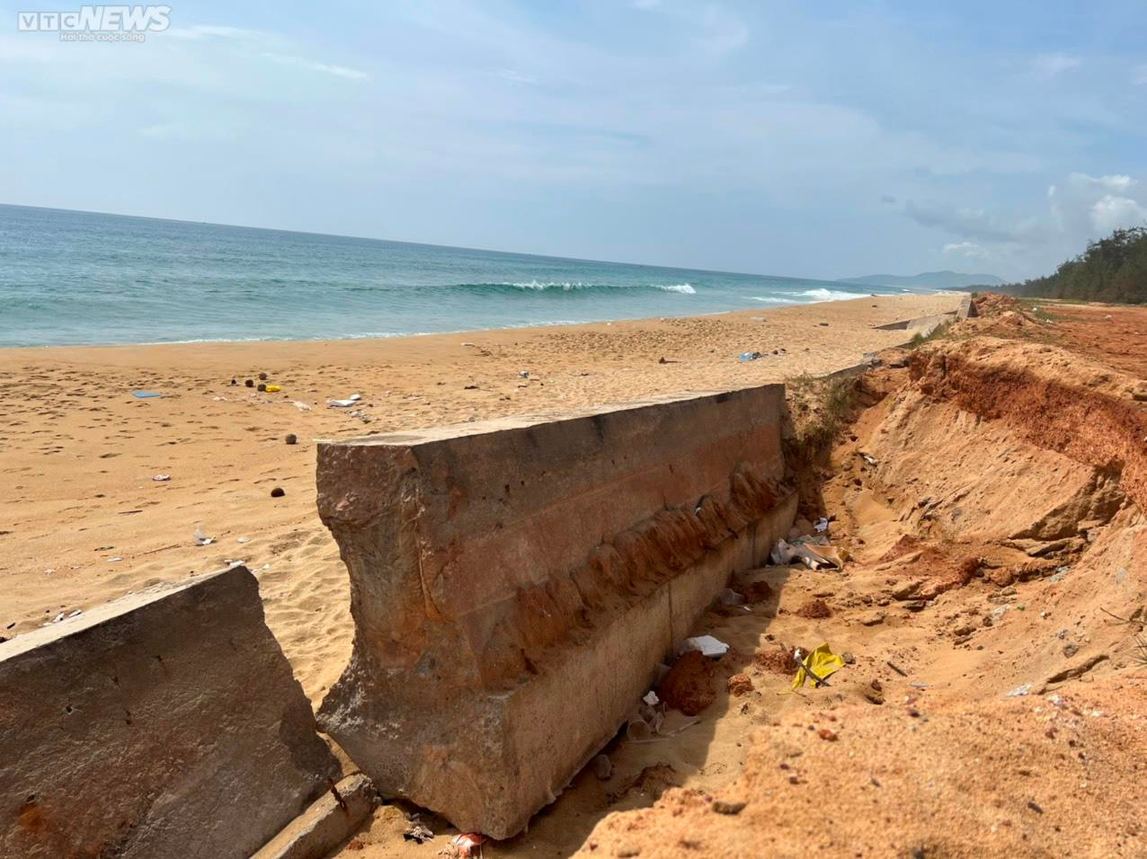 Sau 5 năm kết luận sai phạm, kè biển gần 80 tỷ ở Bình Định 'tan nát vẫn nát tan' - 4