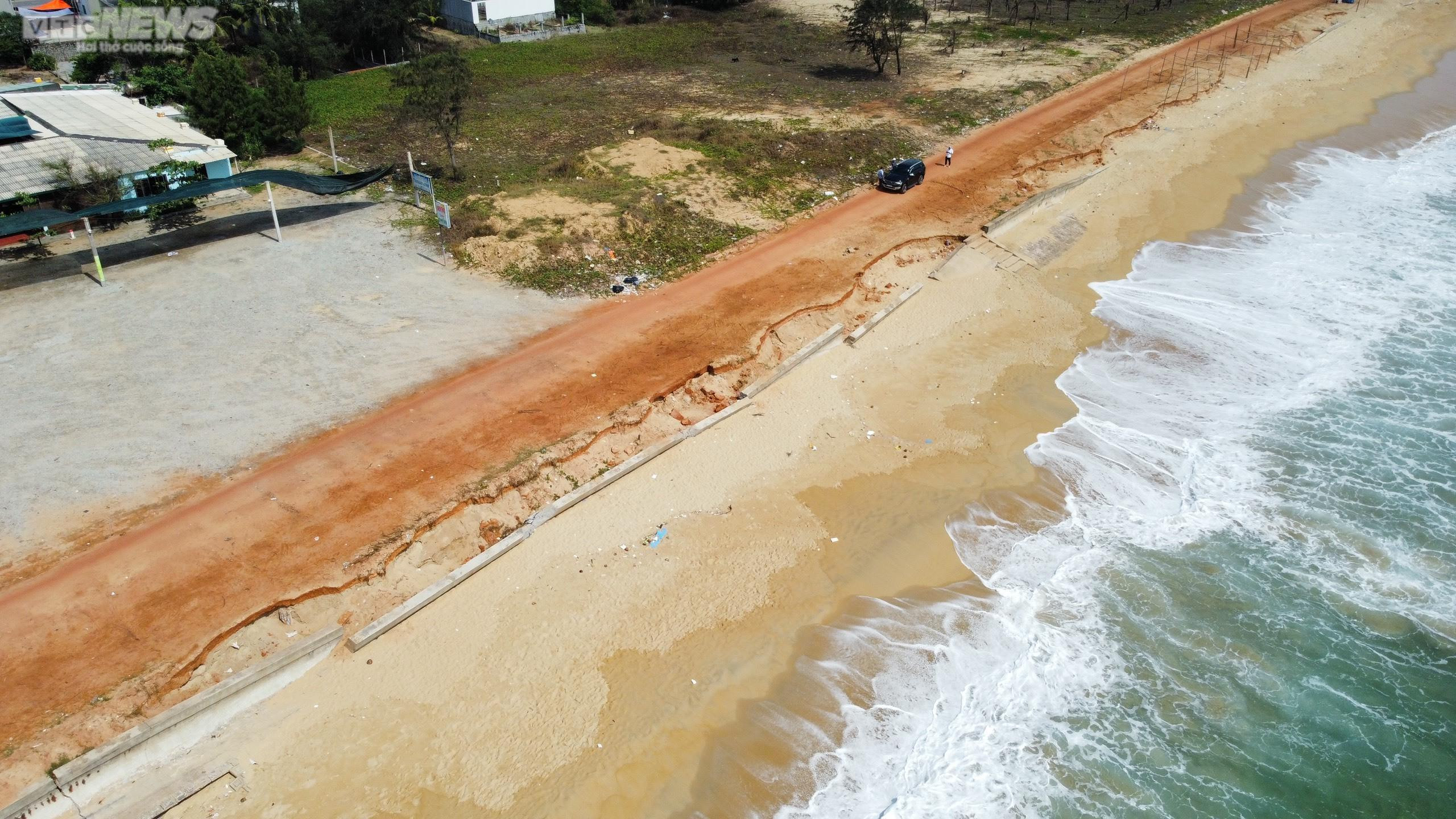 Sau 5 năm kết luận sai phạm, kè biển gần 80 tỷ ở Bình Định 'tan nát vẫn nát tan' - 6
