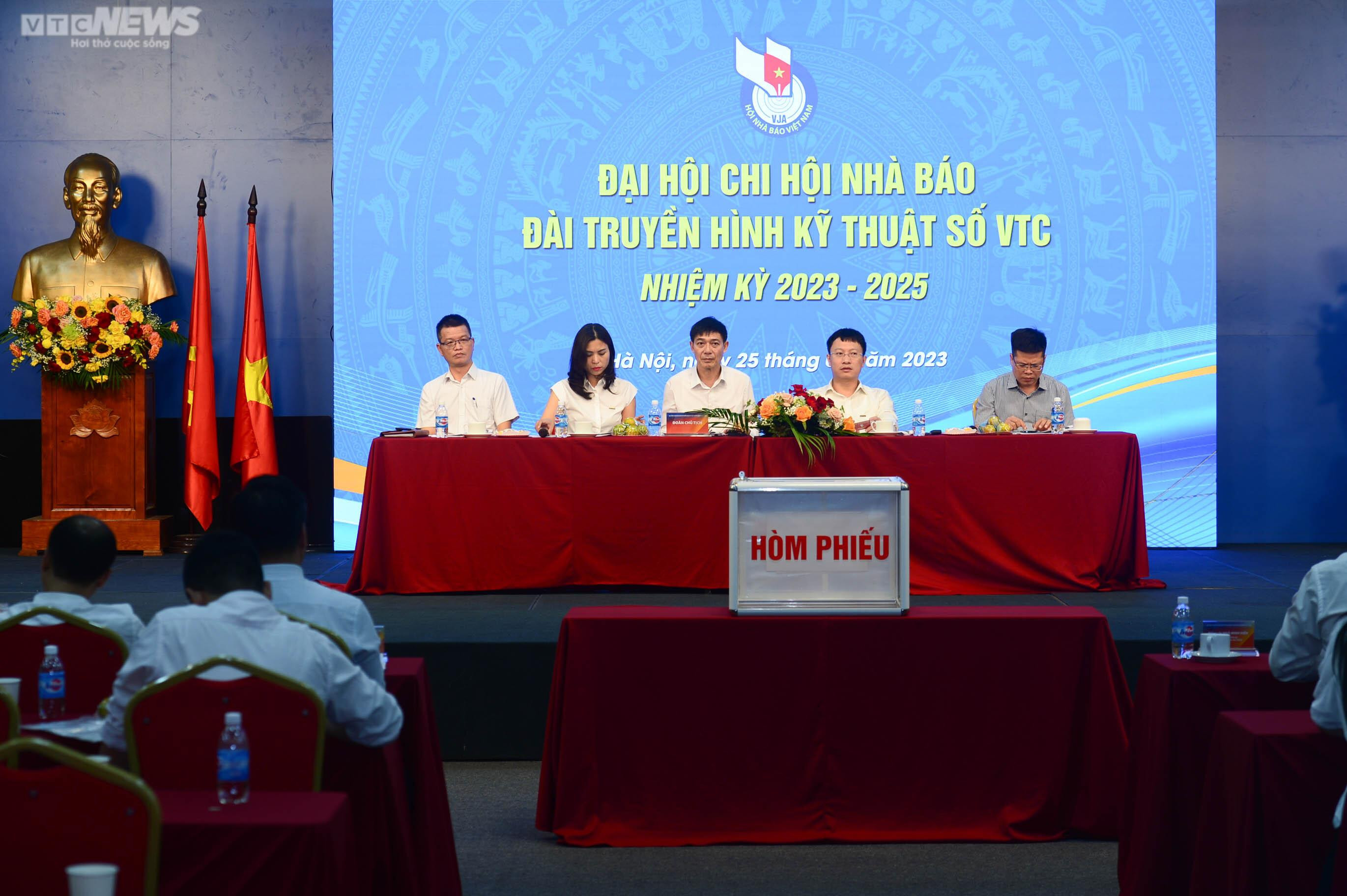 Đại hội Chi hội Nhà báo Đài Truyền hình Kỹ thuật số VTC nhiệm kỳ 2023 - 2025 - 5