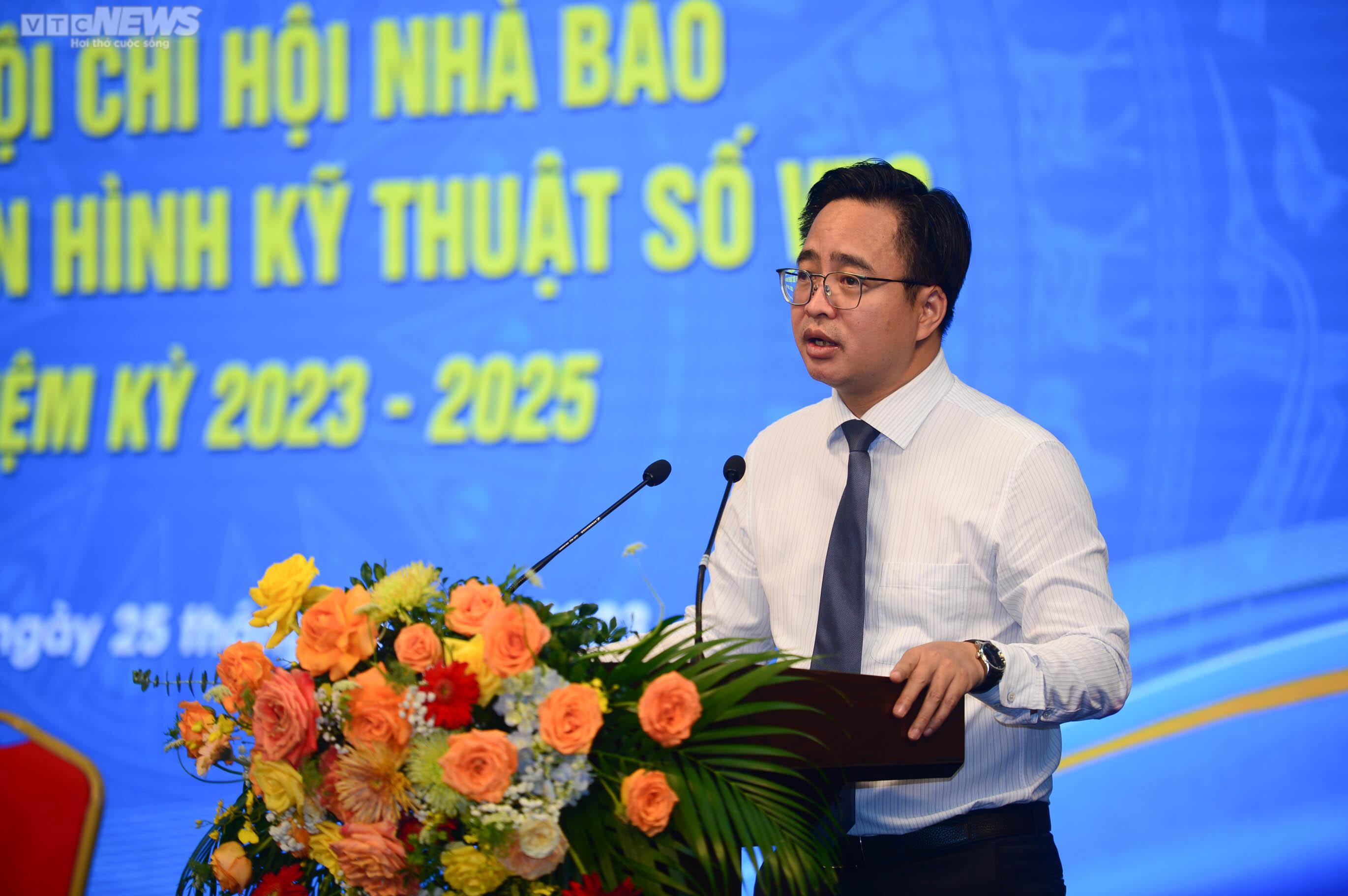 Đại hội Chi hội Nhà báo Đài Truyền hình Kỹ thuật số VTC nhiệm kỳ 2023 - 2025 - 6