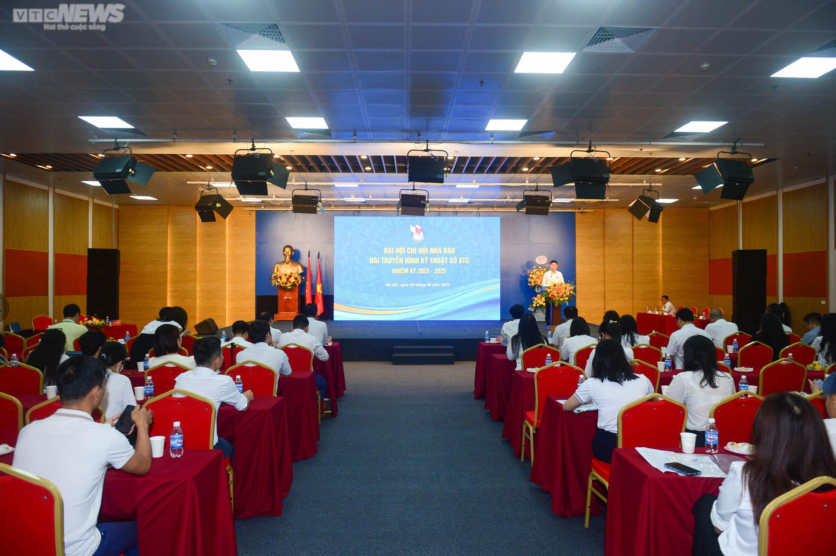 Đại hội Chi hội Nhà báo Đài Truyền hình Kỹ thuật số VTC nhiệm kỳ 2023 - 2025 - 1