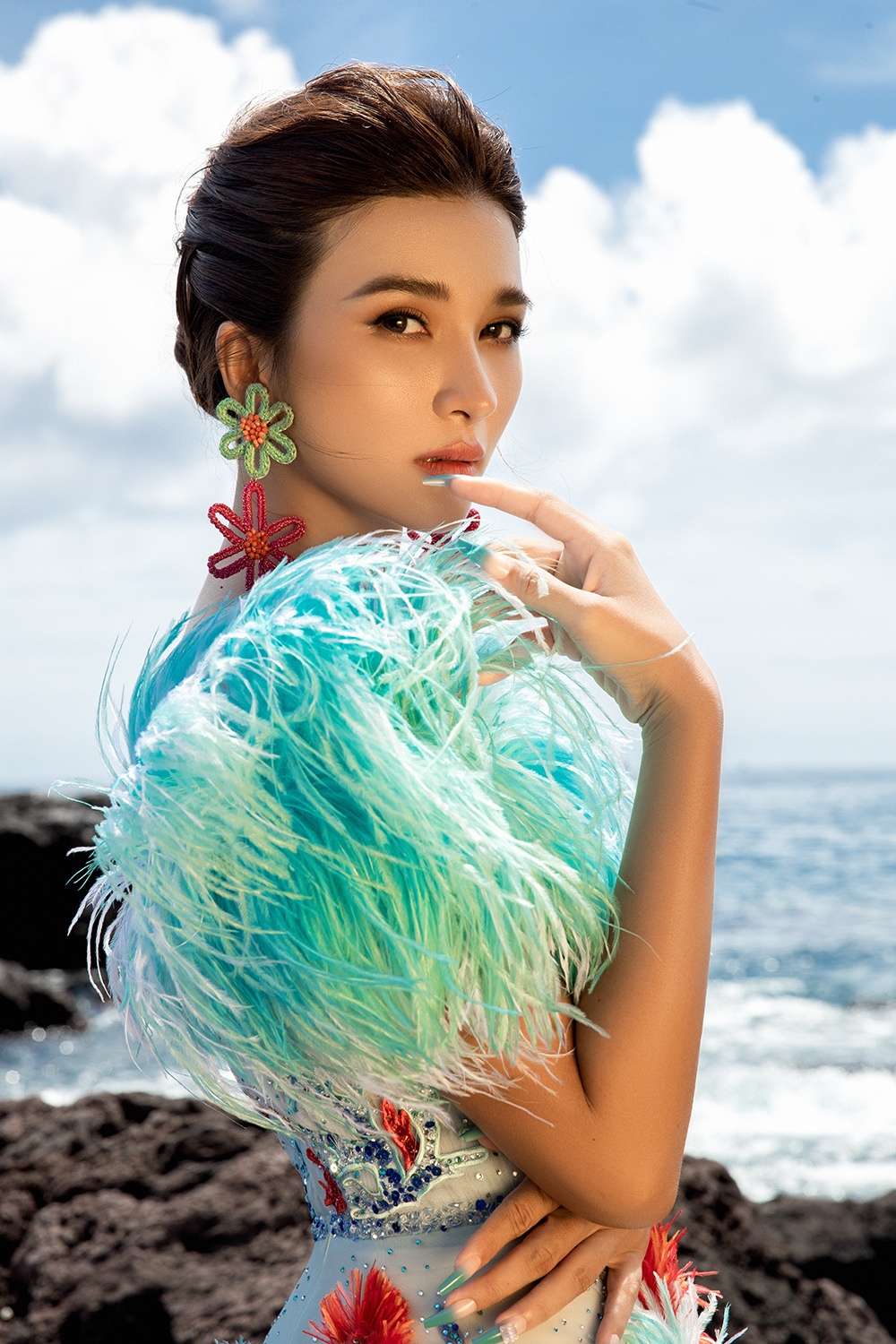 Ba Trang của 'Mộng phù hoa' gợi cảm với bikini - 10