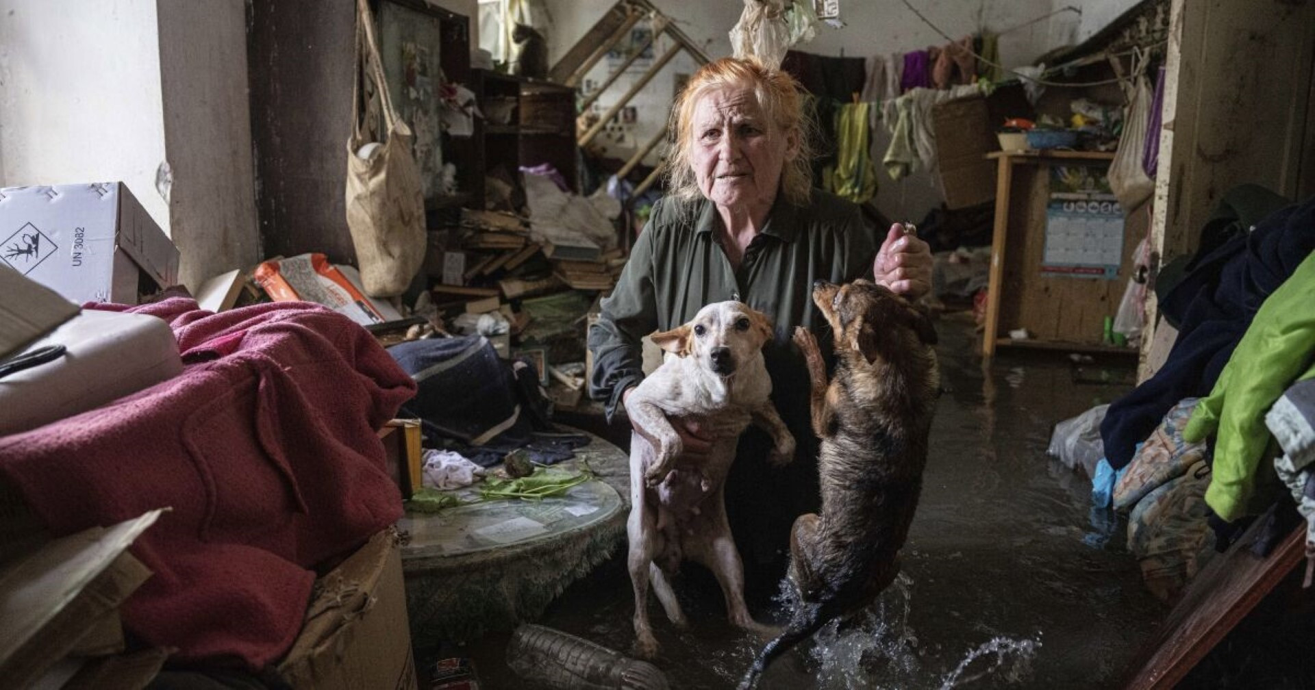 Nước lũ tàn phá miền Nam Ukraine sau vụ vỡ đập Kakhovka - 7