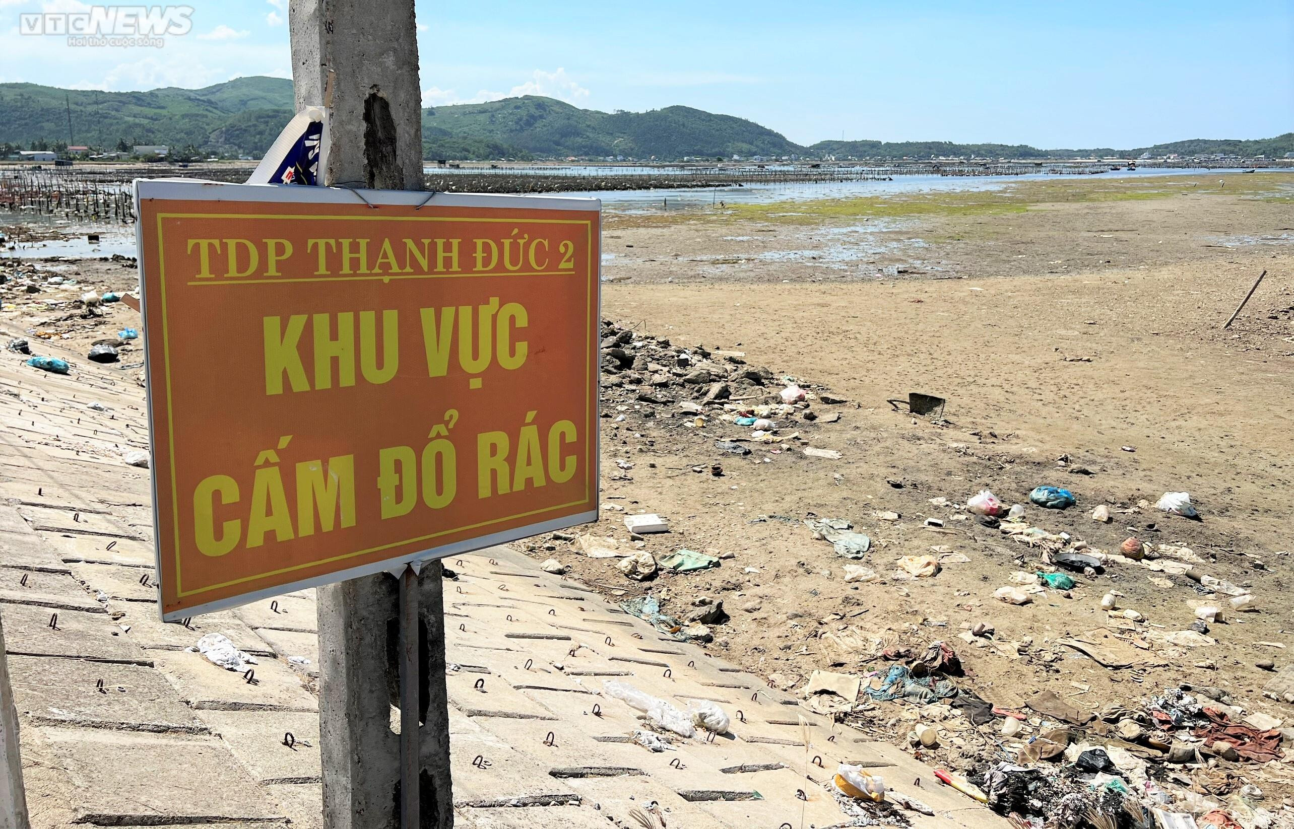 Nhà máy xử lý rác 'án binh bất động', đầm nước mặn Sa Huỳnh ngập trong 'biển' rác - 6