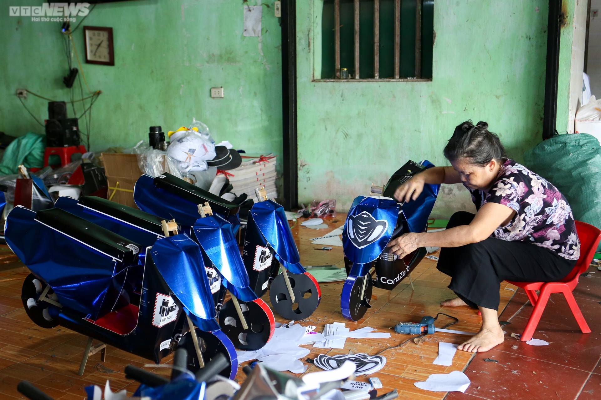 'Thủ phủ vàng mã' lớn nhất miền Bắc ảm đạm trước ngày Rằm tháng 7 - 14