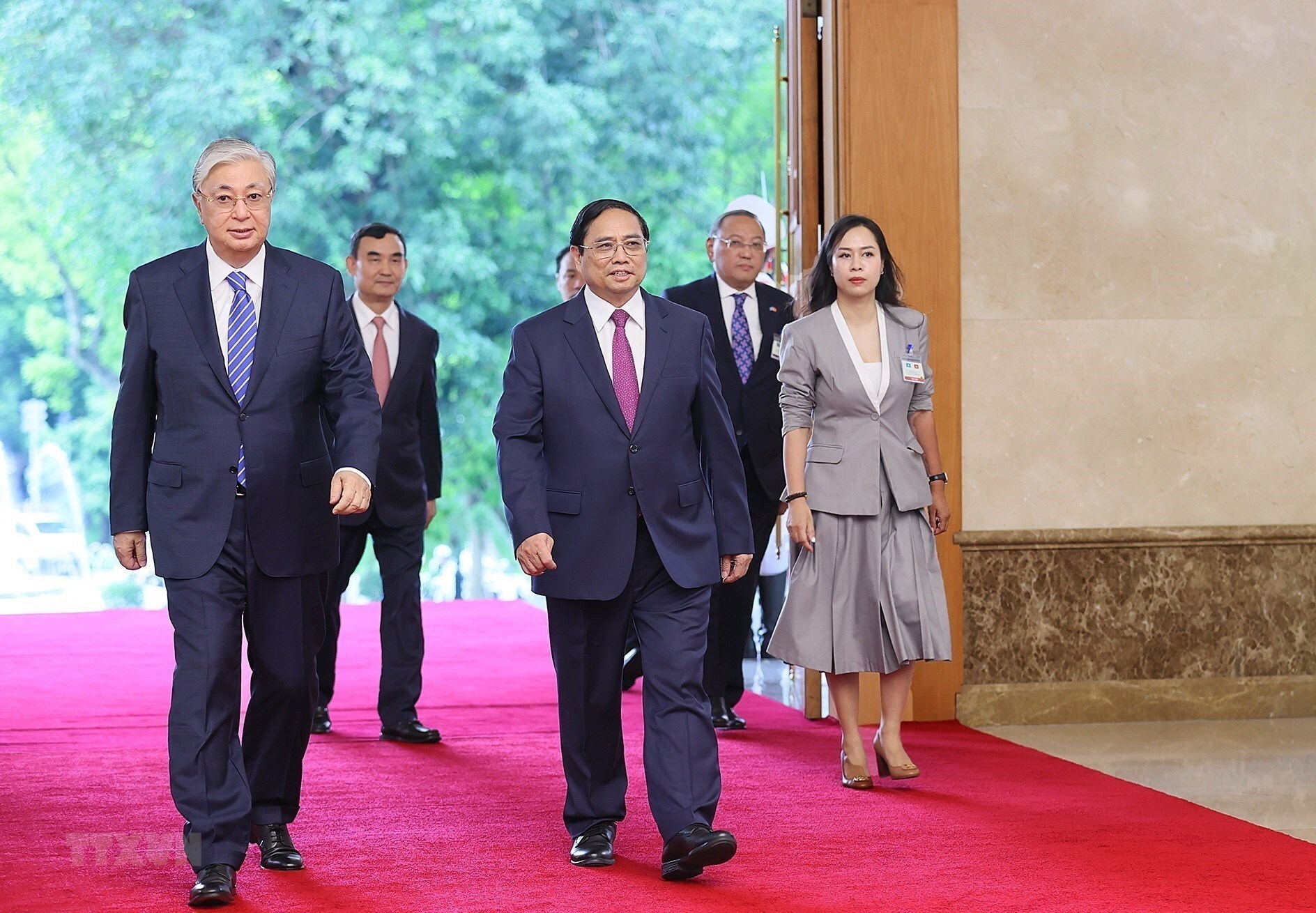 Thủ tướng Phạm Minh Chính hội đàm Tổng thống Kazakhstan - 2