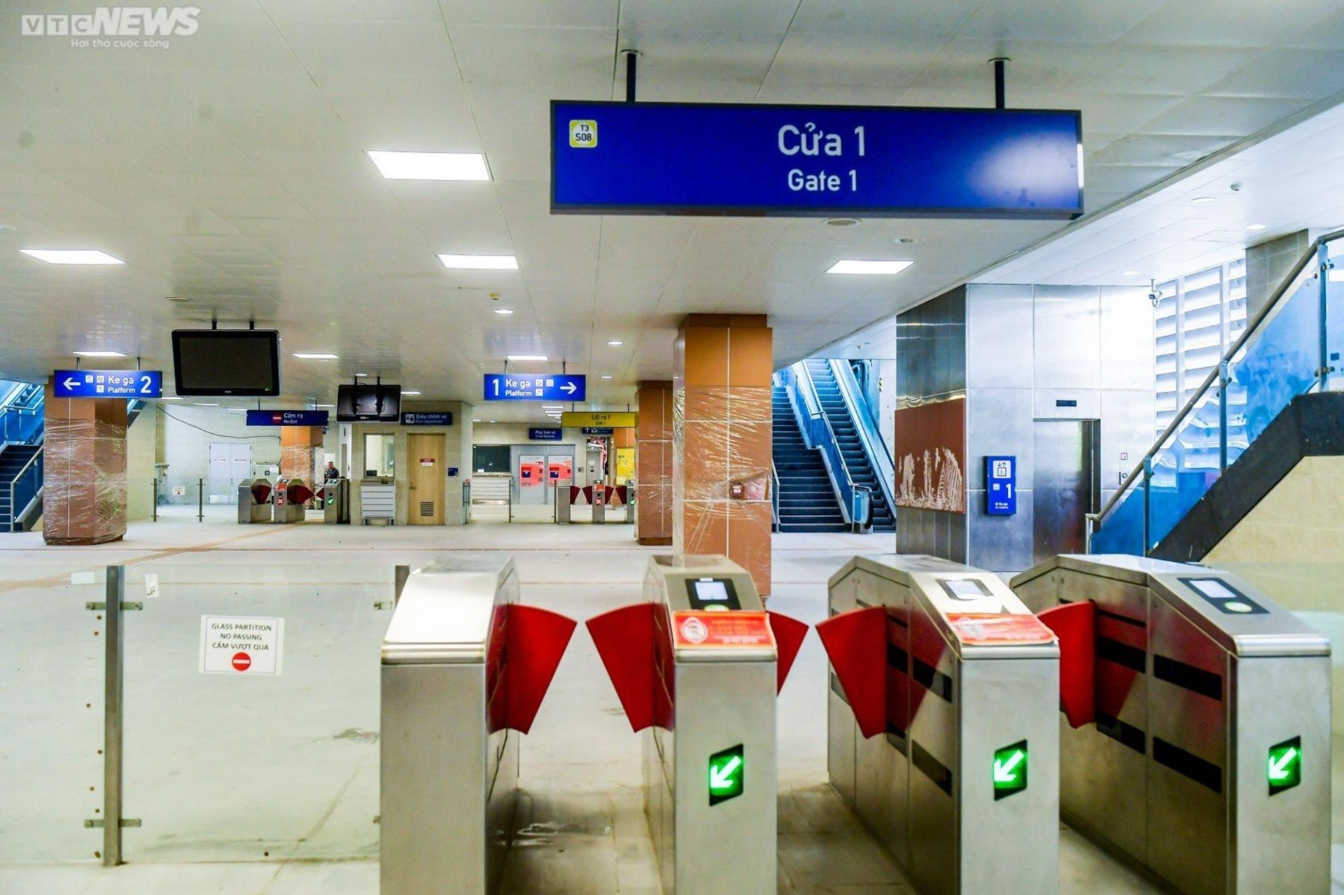 Hình hài 8 nhà ga trên cao tuyến Metro Nhổn - Ga Hà Nội - 8