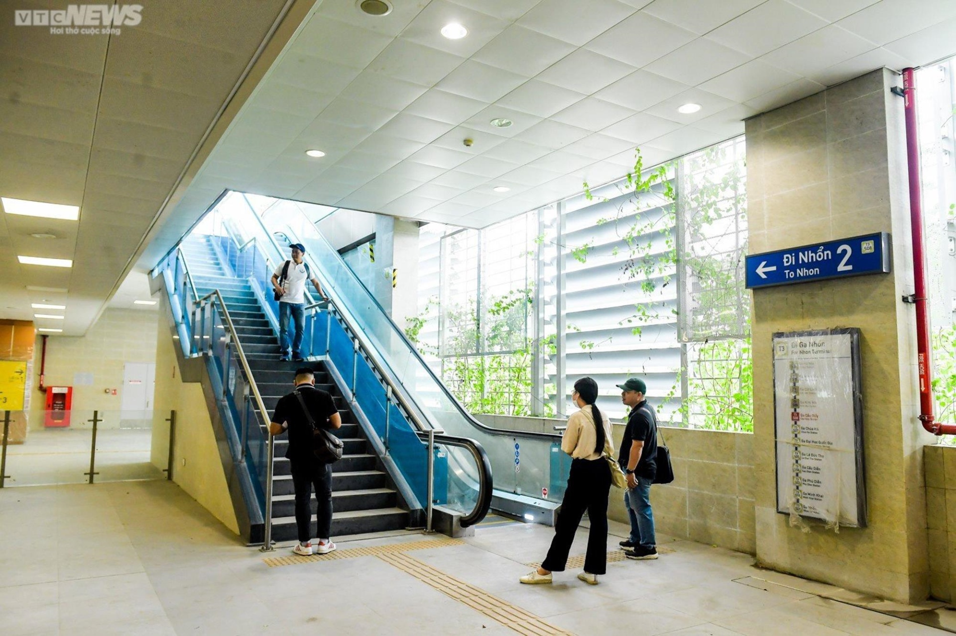 Hình hài 8 nhà ga trên cao tuyến Metro Nhổn - Ga Hà Nội - 5