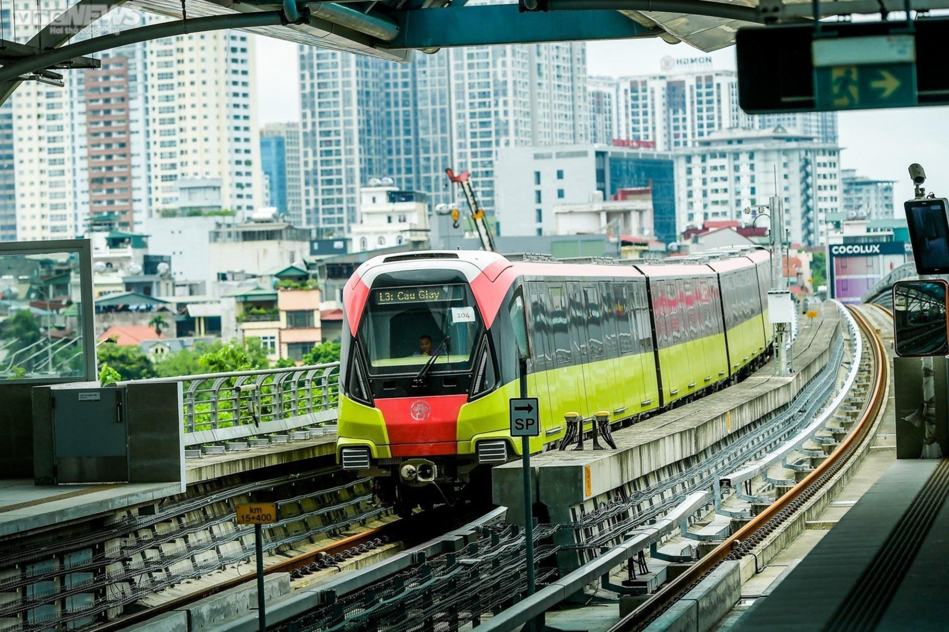 Hình hài 8 nhà ga trên cao tuyến Metro Nhổn - Ga Hà Nội - 16