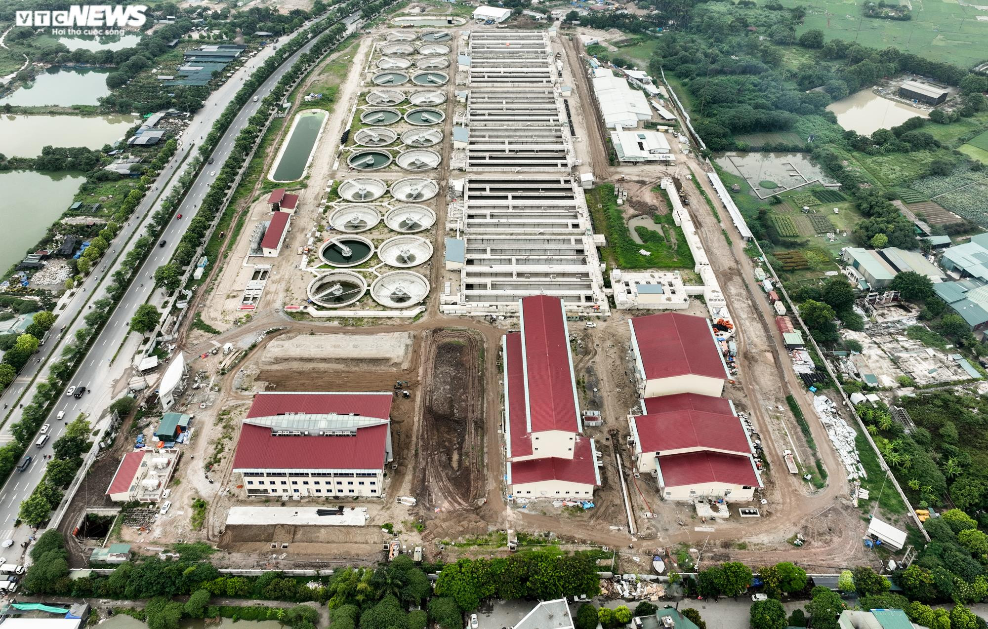 Nhà máy xử lý nước thải Yên Xá hơn 16.000 tỷ đồng ra sao sau 7 năm thi công? - 2