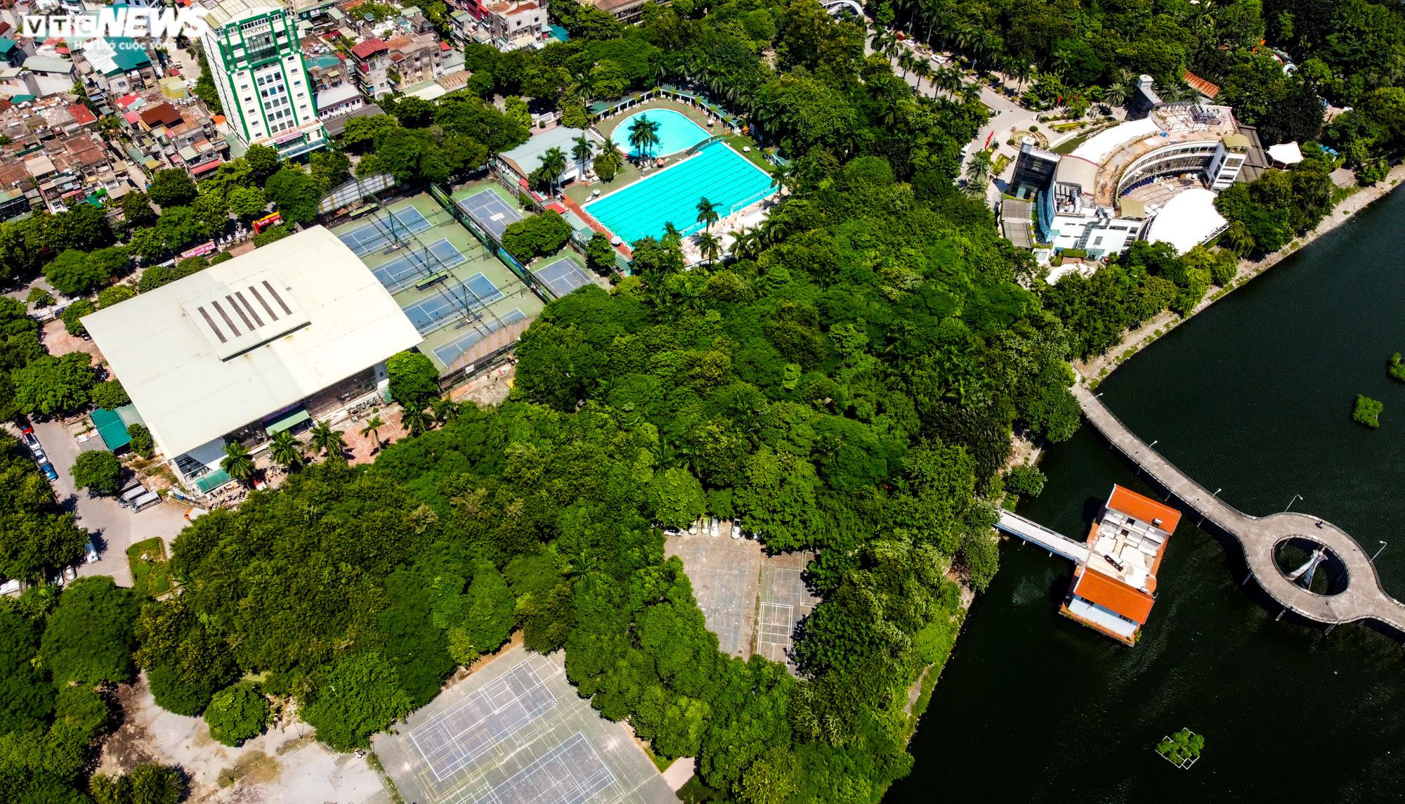 Hà Nội: Hiện trạng Công viên Tuổi trẻ sau hơn 3 tháng tháo dỡ công trình vi phạm - 1