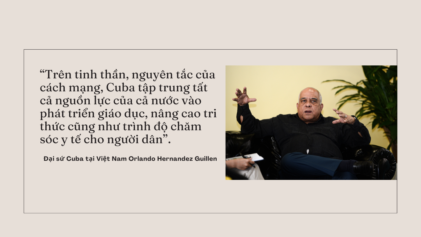 Đại sứ Orlando Hernandez Guillen: Thành công y tế Cuba là thành quả cách mạng - 3