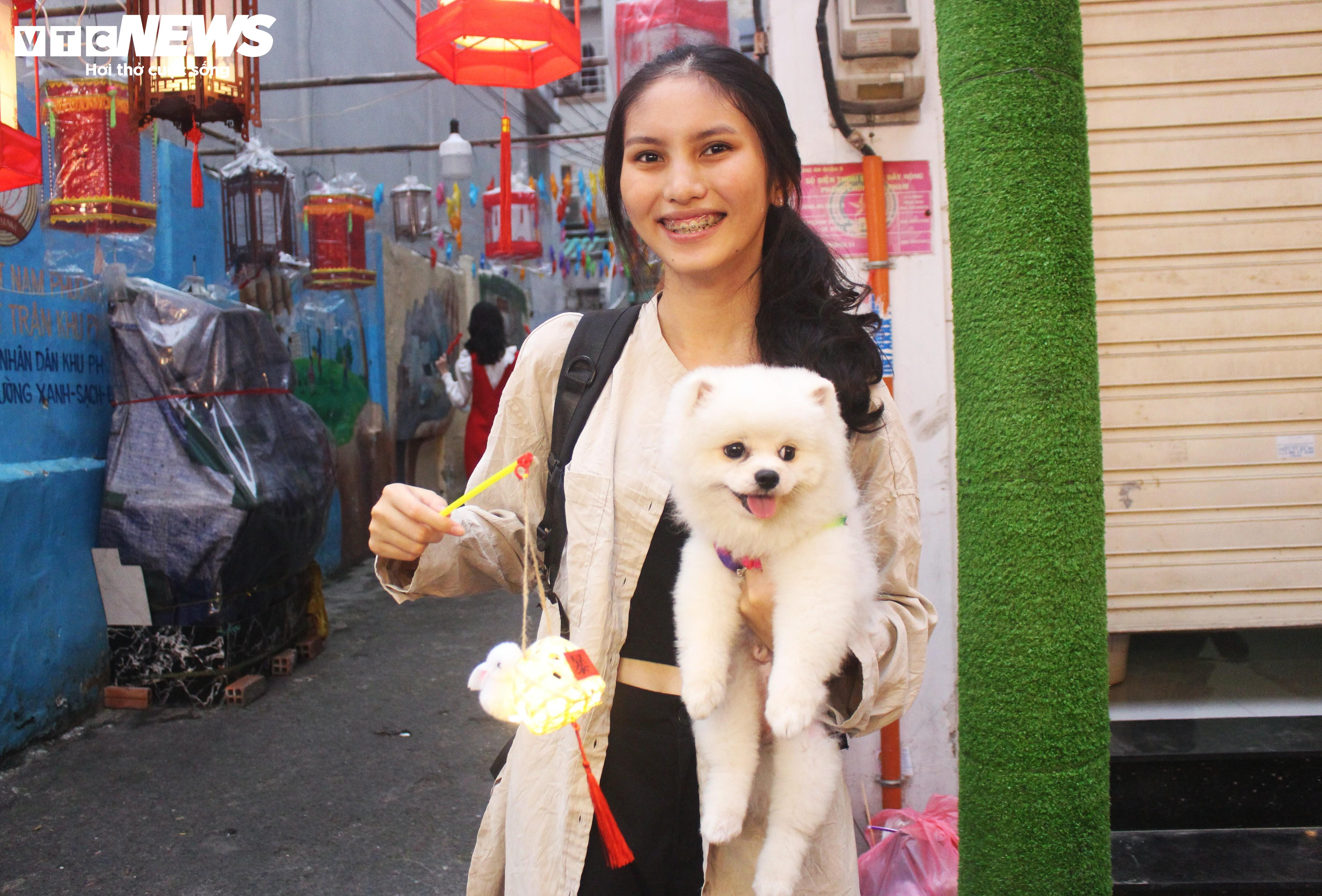 Phố lồng đèn ở TP.HCM nhộn nhịp người đi chơi Trung thu - 10