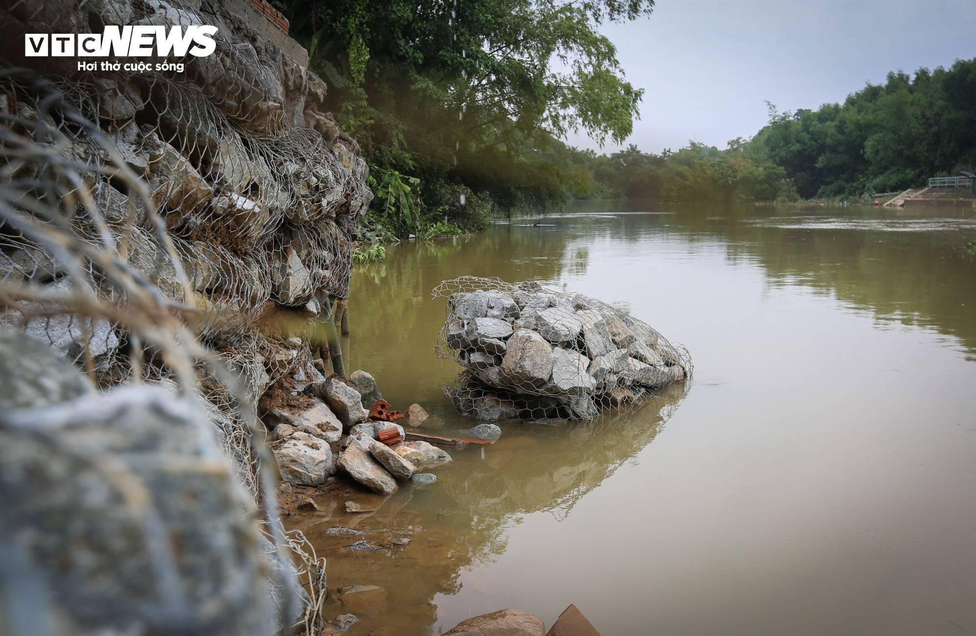 Dân mất ăn mất ngủ vì triều cường 'ngoạm' bờ sông, uy hiếp nhà cửa - 6