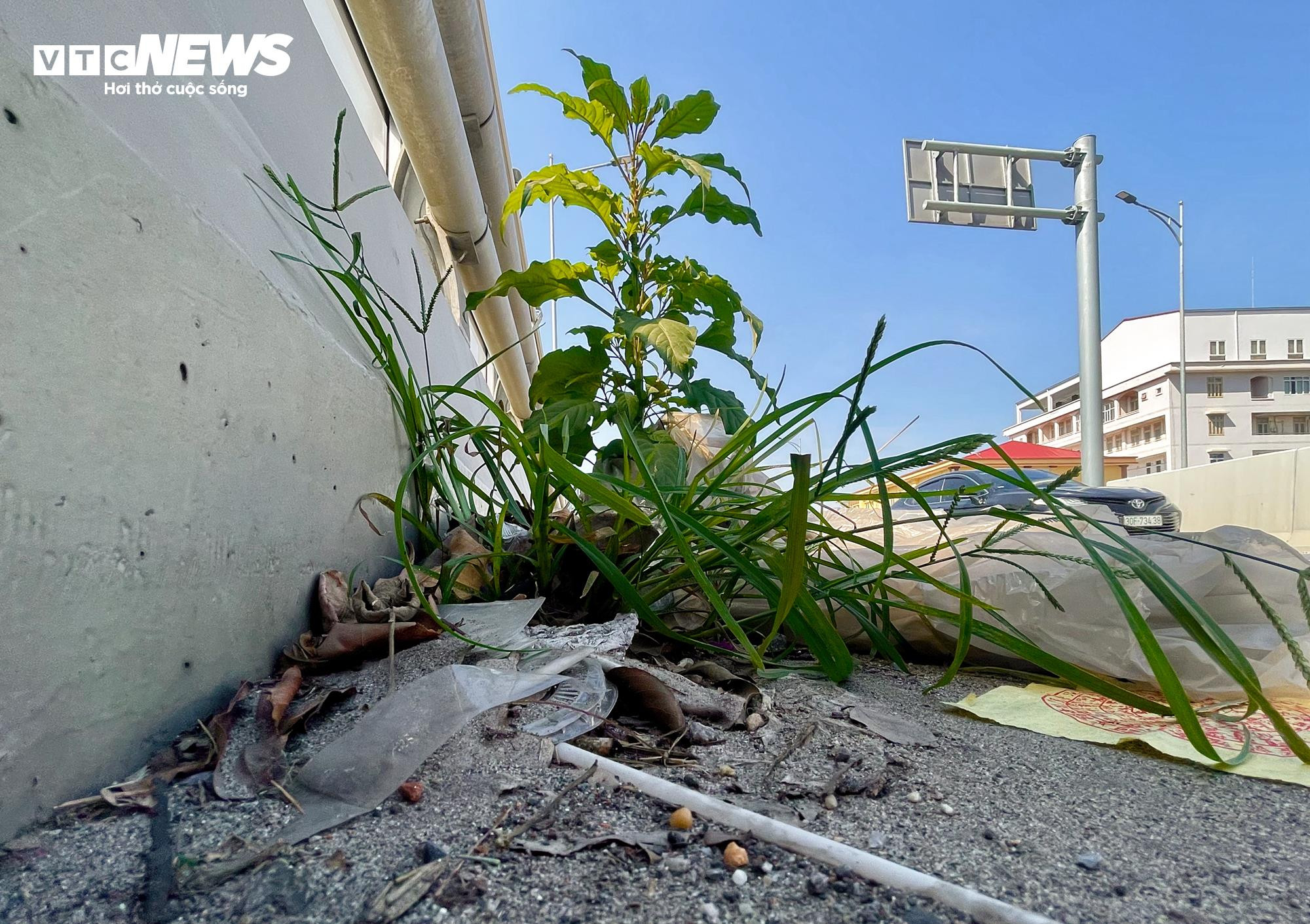 Đường vành đai 2 trên cao ở Hà Nội nhếch nhác, rác thải vương vãi khắp tuyến - 14