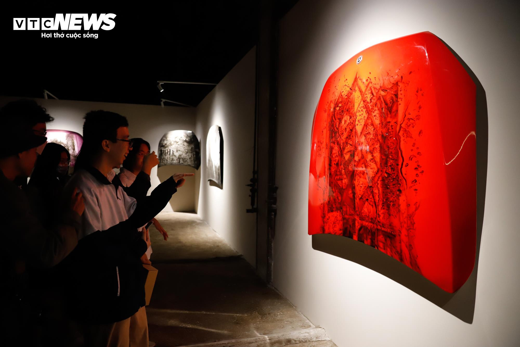 Người dân Thủ đô đắm chìm trong không gian nghệ thuật tại nhà ga xe lửa 120 tuổi - 9