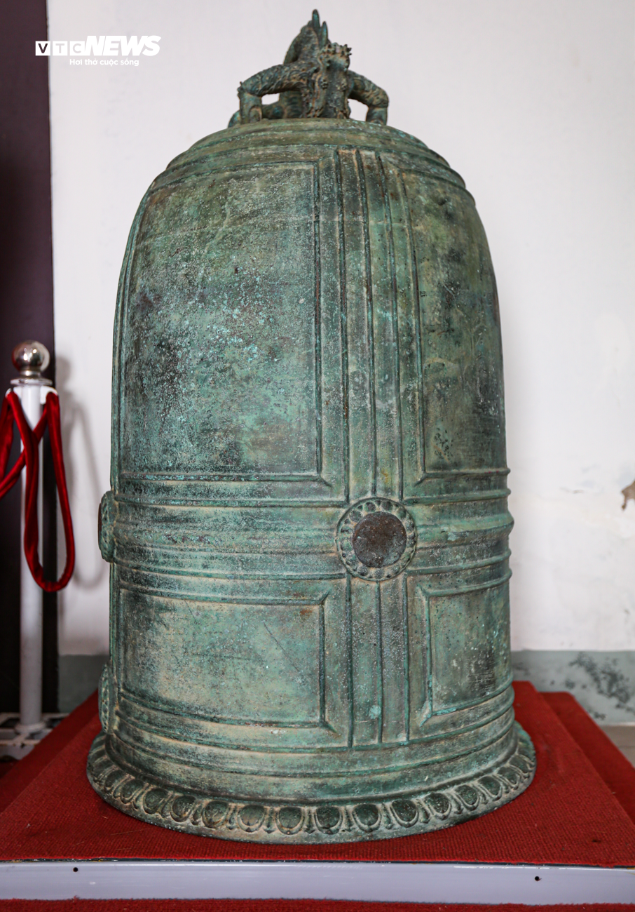 Chiêm ngưỡng chuông cổ hơn 600 tuổi, ghi dấu biến cố cuối thời Trần - 6