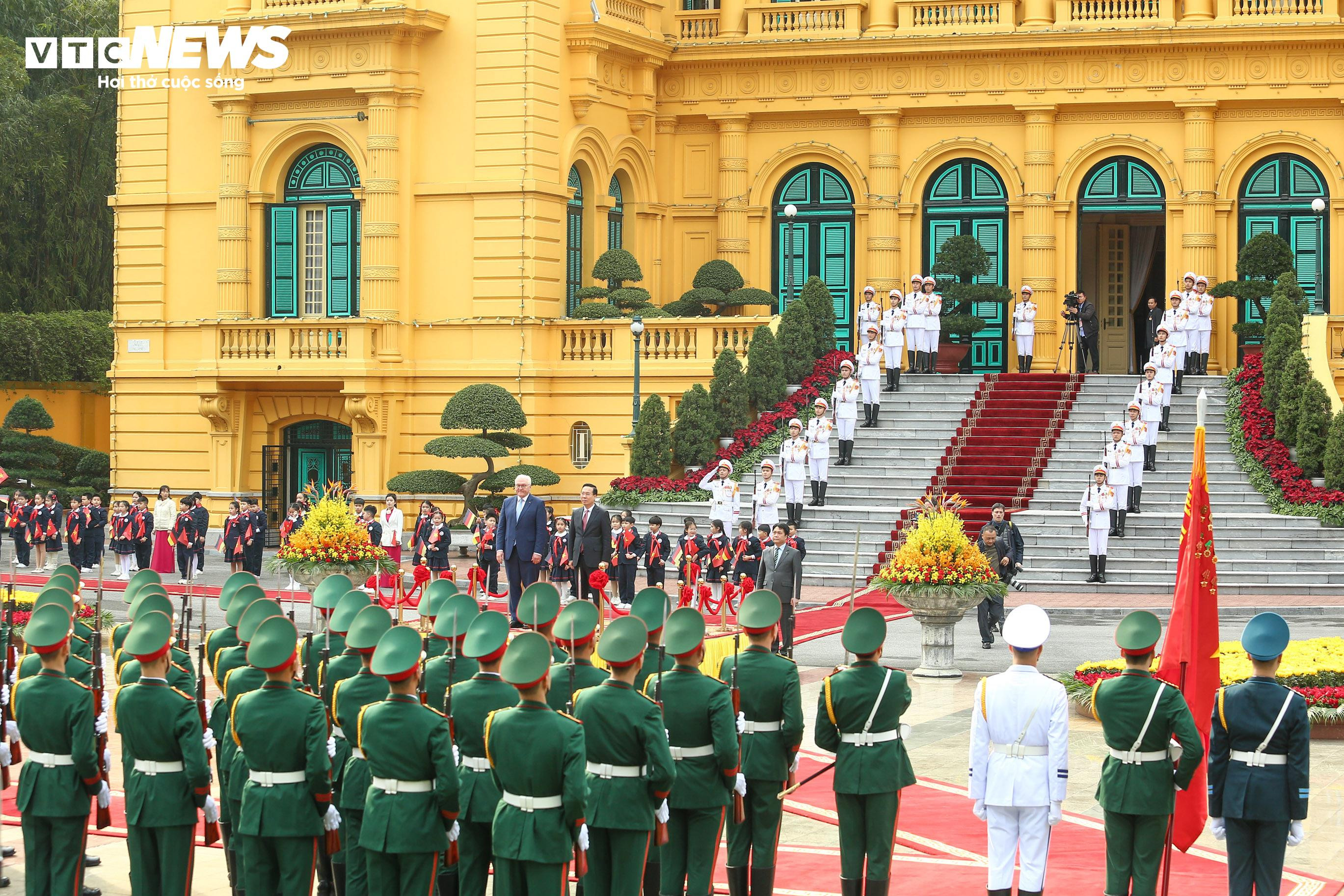 Lễ đón Tổng thống Đức Frank-Walter Steinmeier thăm cấp Nhà nước tới Việt Nam - 4