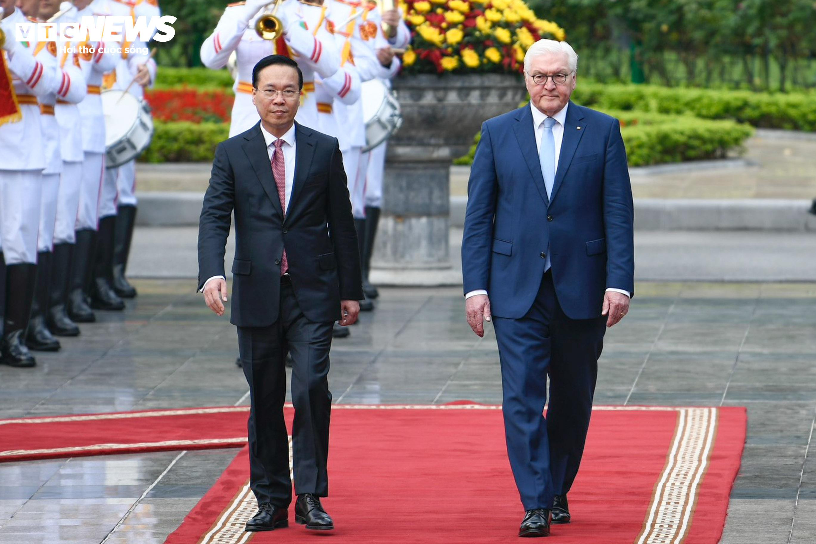 Lễ đón Tổng thống Đức Frank-Walter Steinmeier thăm cấp Nhà nước tới Việt Nam - 8