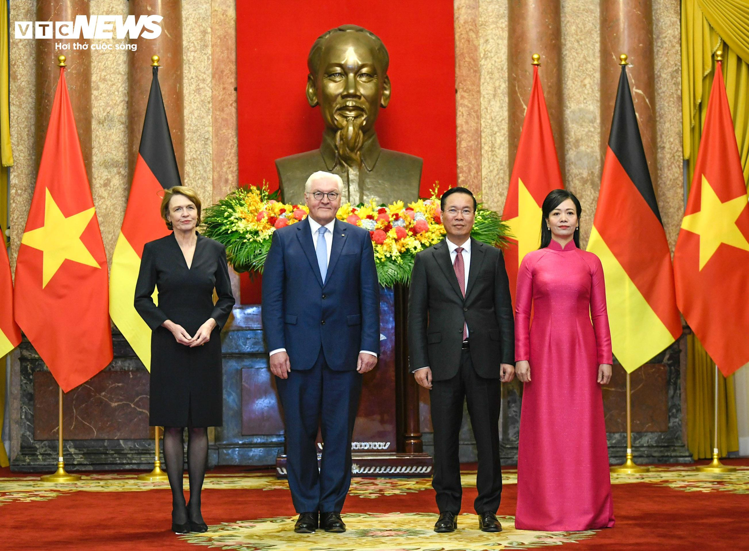Lễ đón Tổng thống Đức Frank-Walter Steinmeier thăm cấp Nhà nước tới Việt Nam - 12