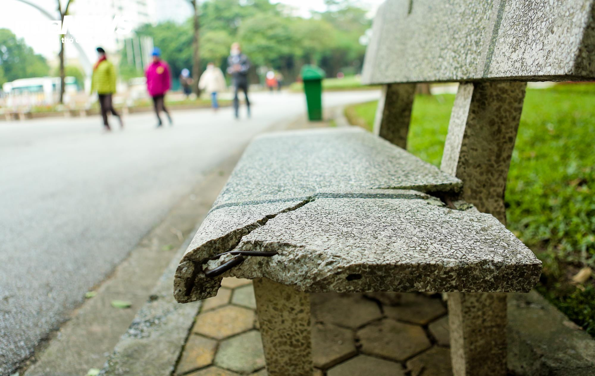 Hiện trạng xuống cấp của 2 công viên lớn ở Hà Nội sắp được cải tạo - 3